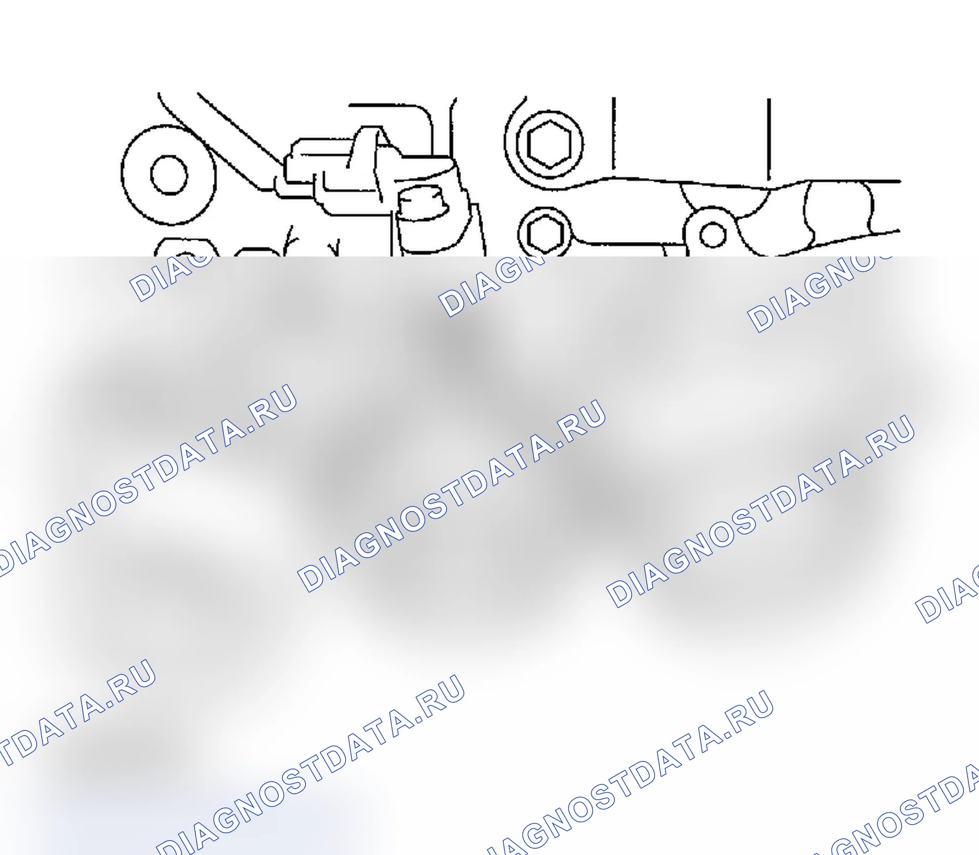 Рис. 606: ДЕМОНТАЖ. Subaru Impreza WRX GD/GG рестайлинг