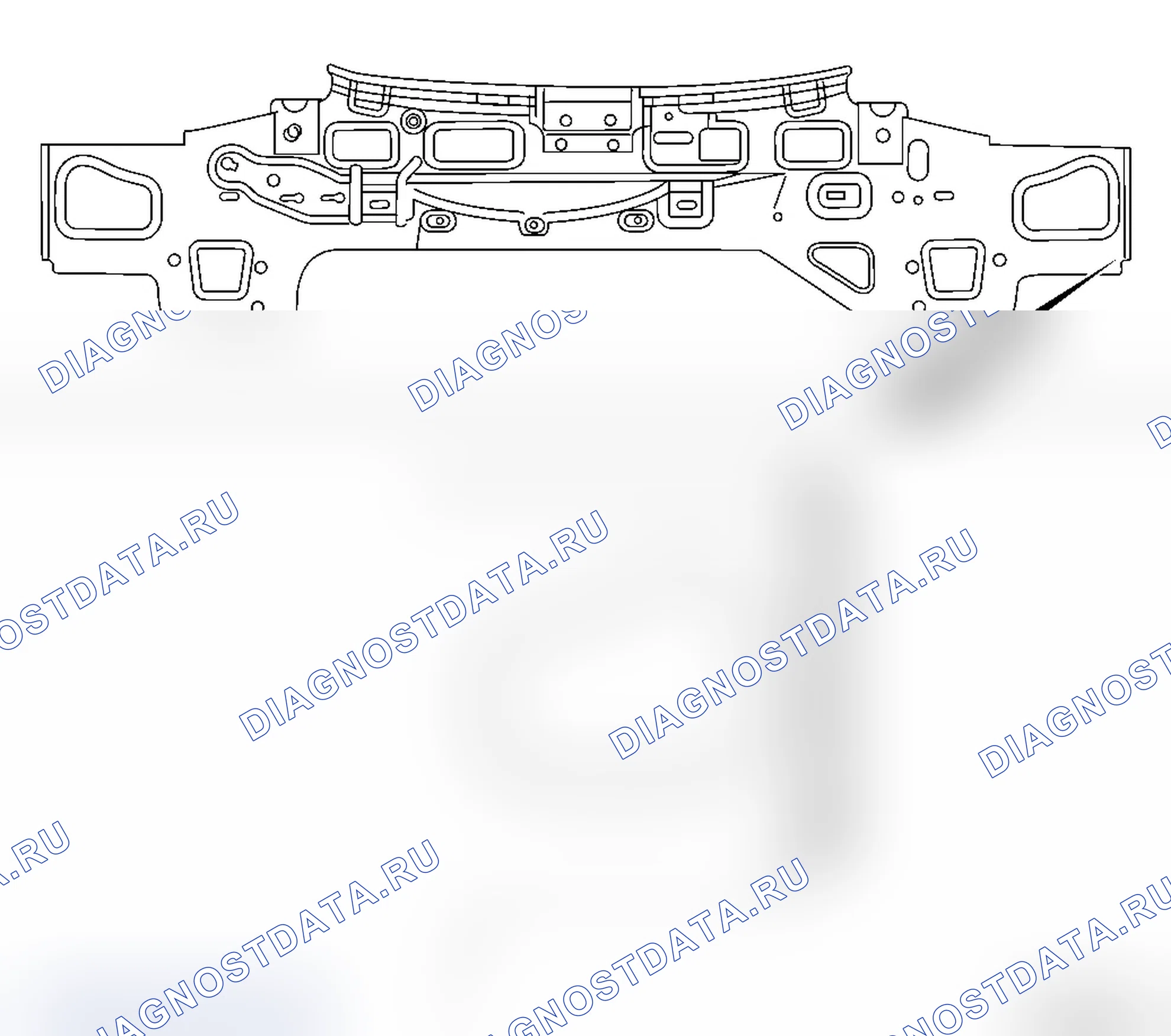 Вариант 11 (модель L 08 - на автомобилях с системой FlexFix). Opel Corsa D