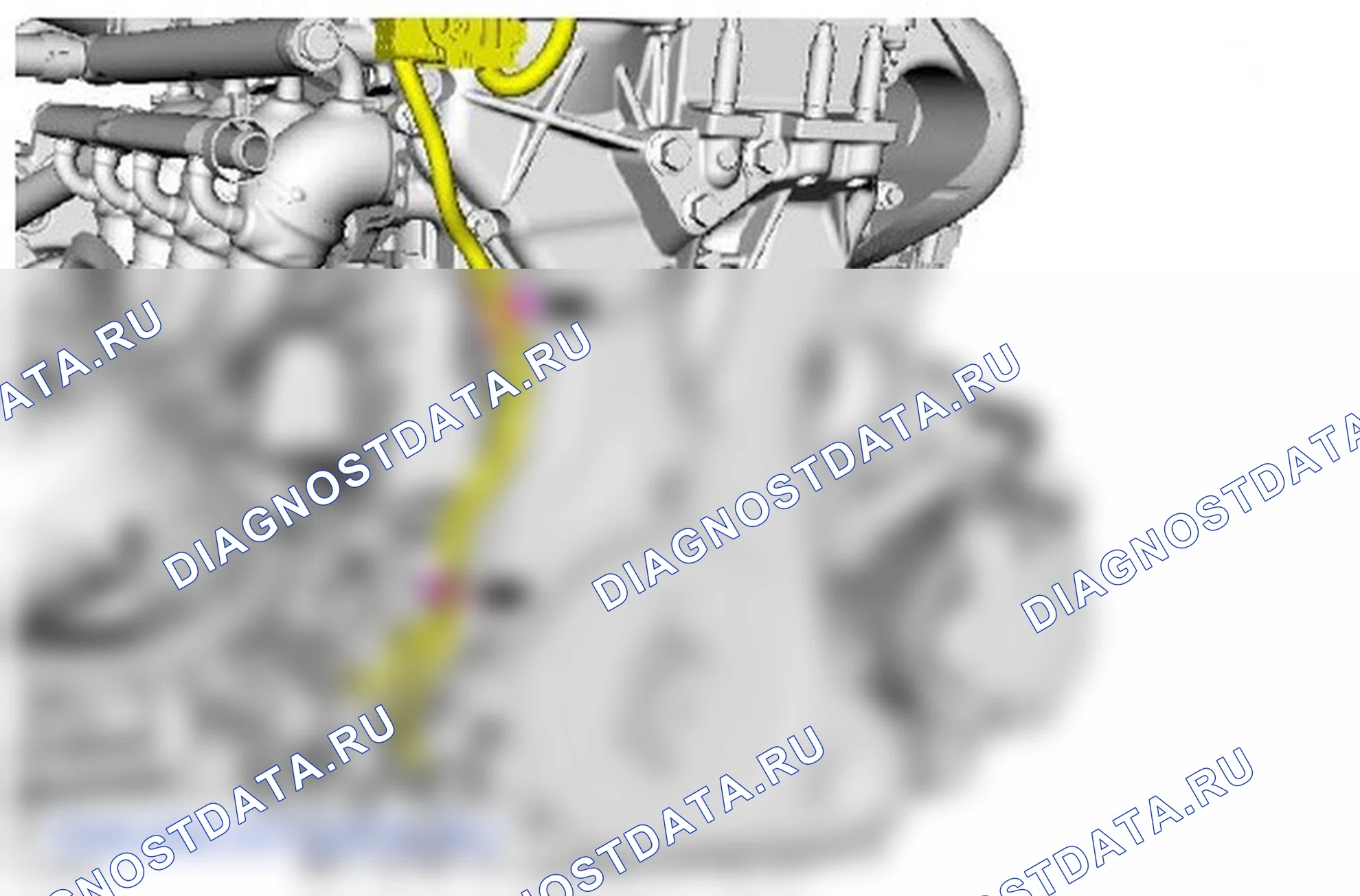 Разборка двигателя. Ford Mondeo V