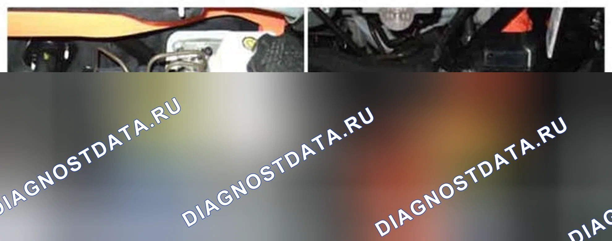 Рис. 205: Расположение компонентов. Hyundai Sonata VI