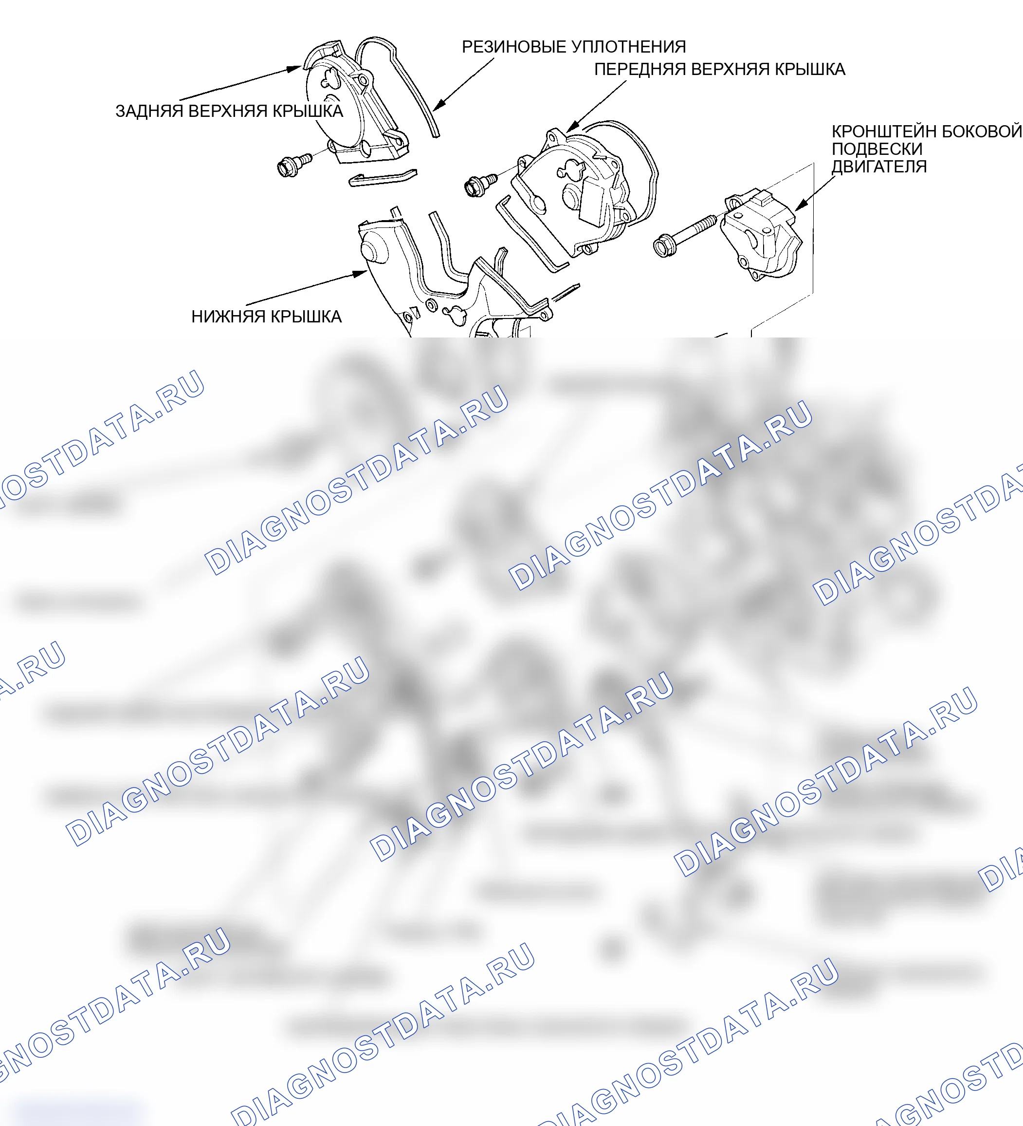 Рис. 84: Индекс расположения компонентов. Honda Odyssey III