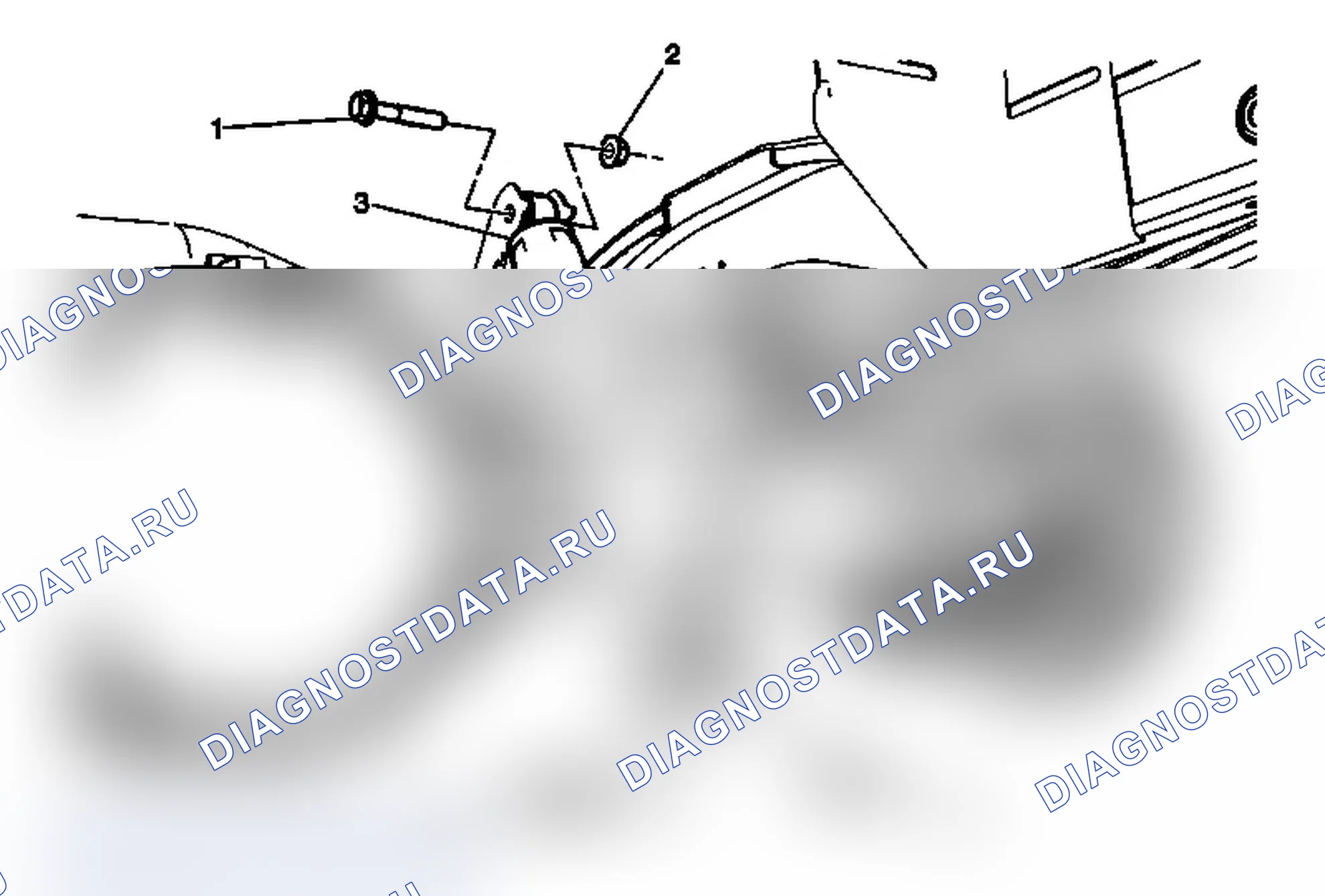 Рис. 4: Замена амортизатора (2500, 3500). Chevrolet Silverado 3500 HD 