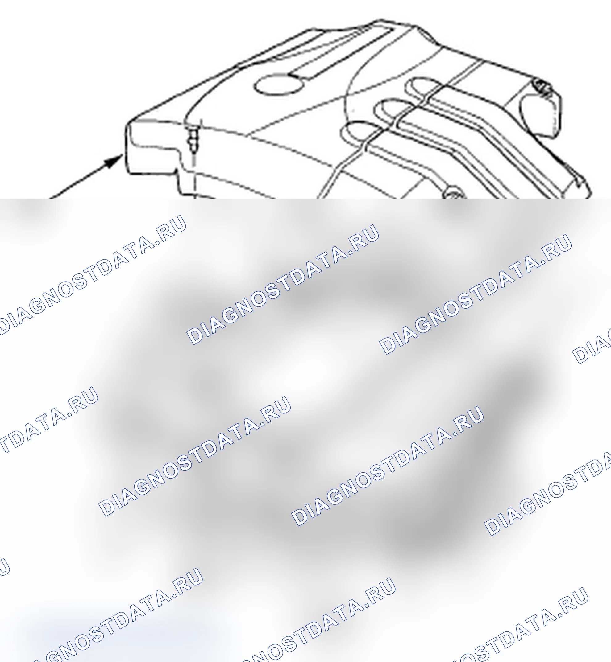 Рис. 5: Демонтаж/монтаж катушки зажигания. Acura MDX II