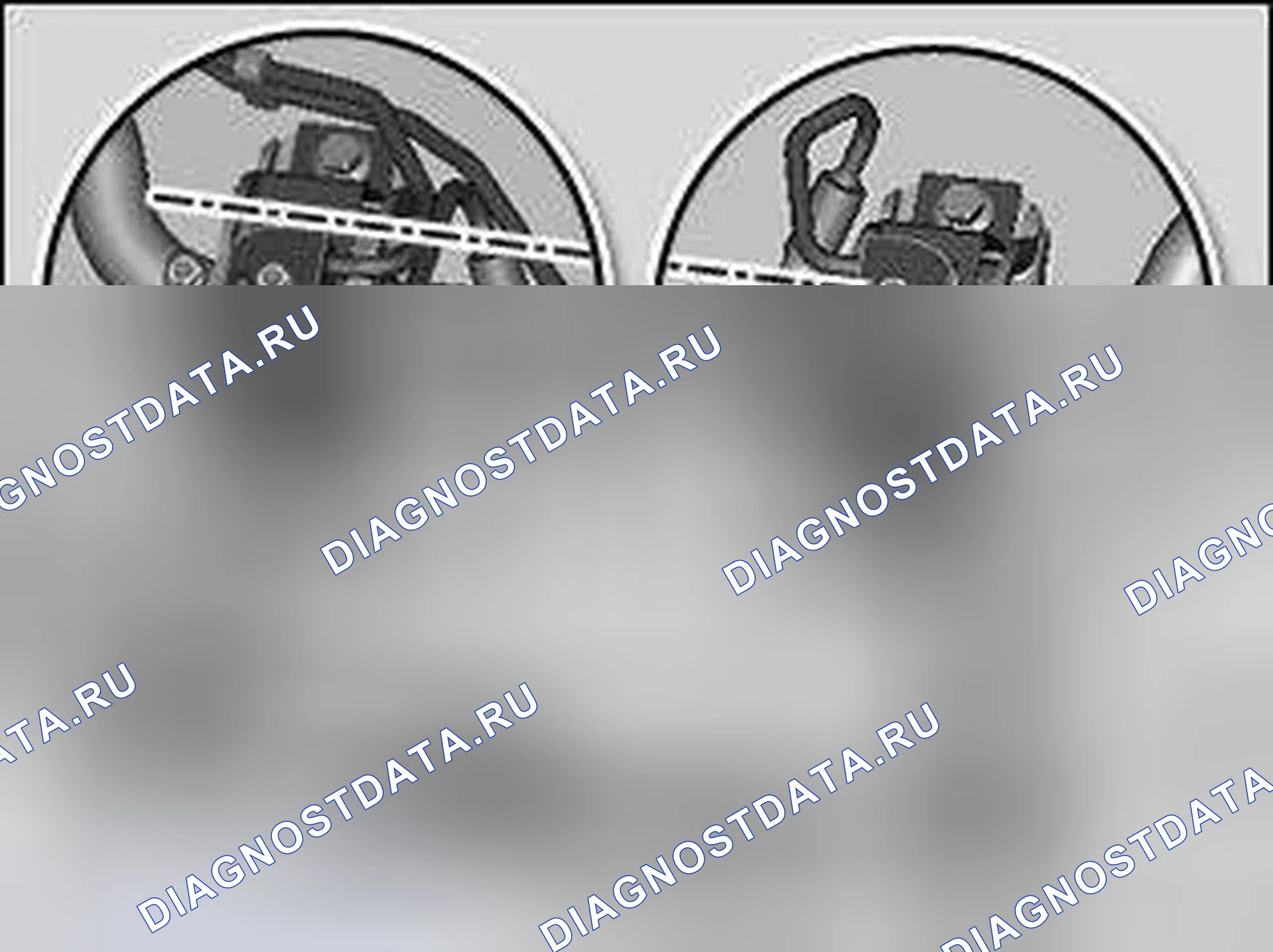 Рис. 57: Выравнивание держателей с помощью дополнительных проушин (2). BMW X5 E70