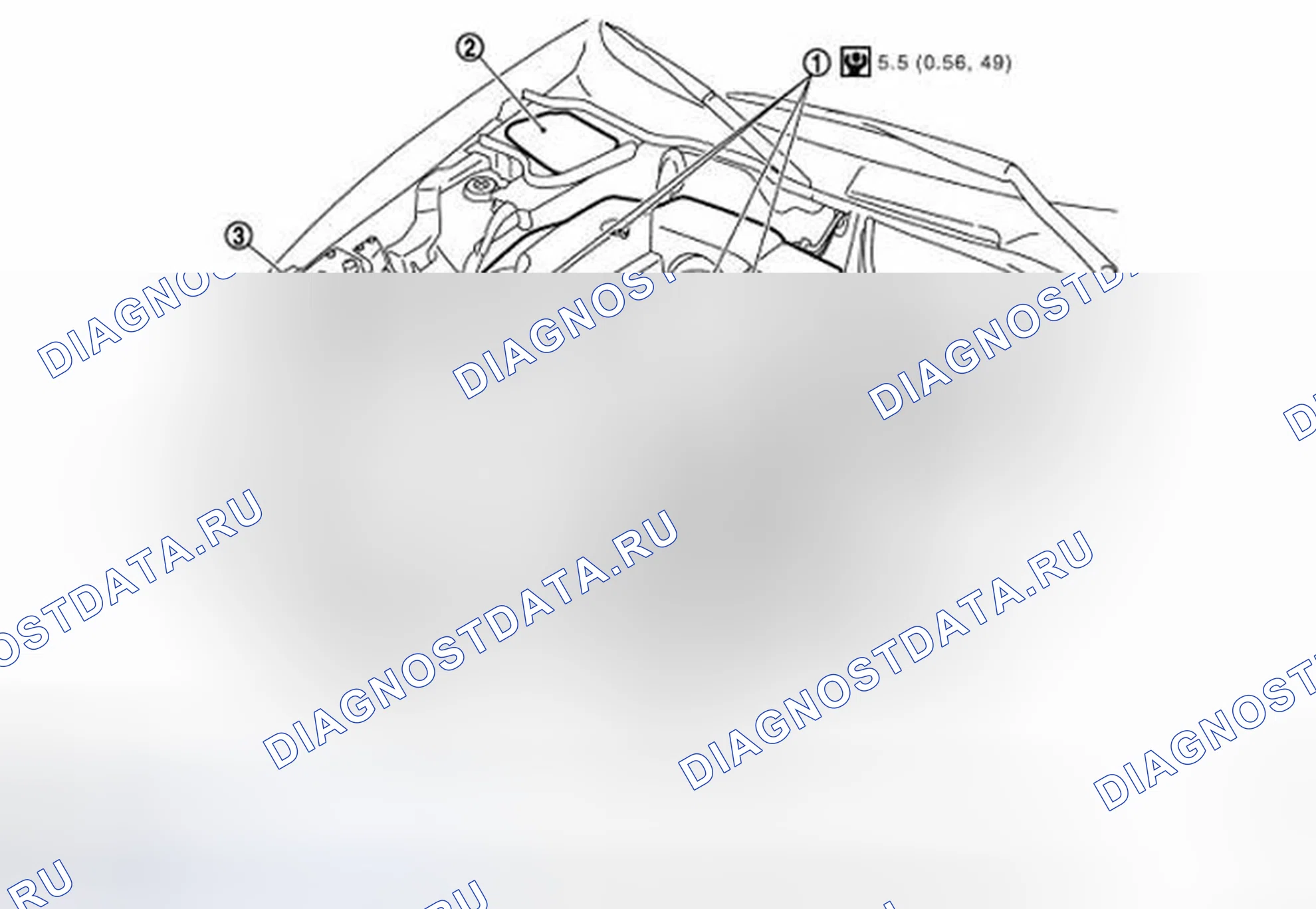 Рис. 23: Компоненты. Infiniti FX45 I рестайлинг