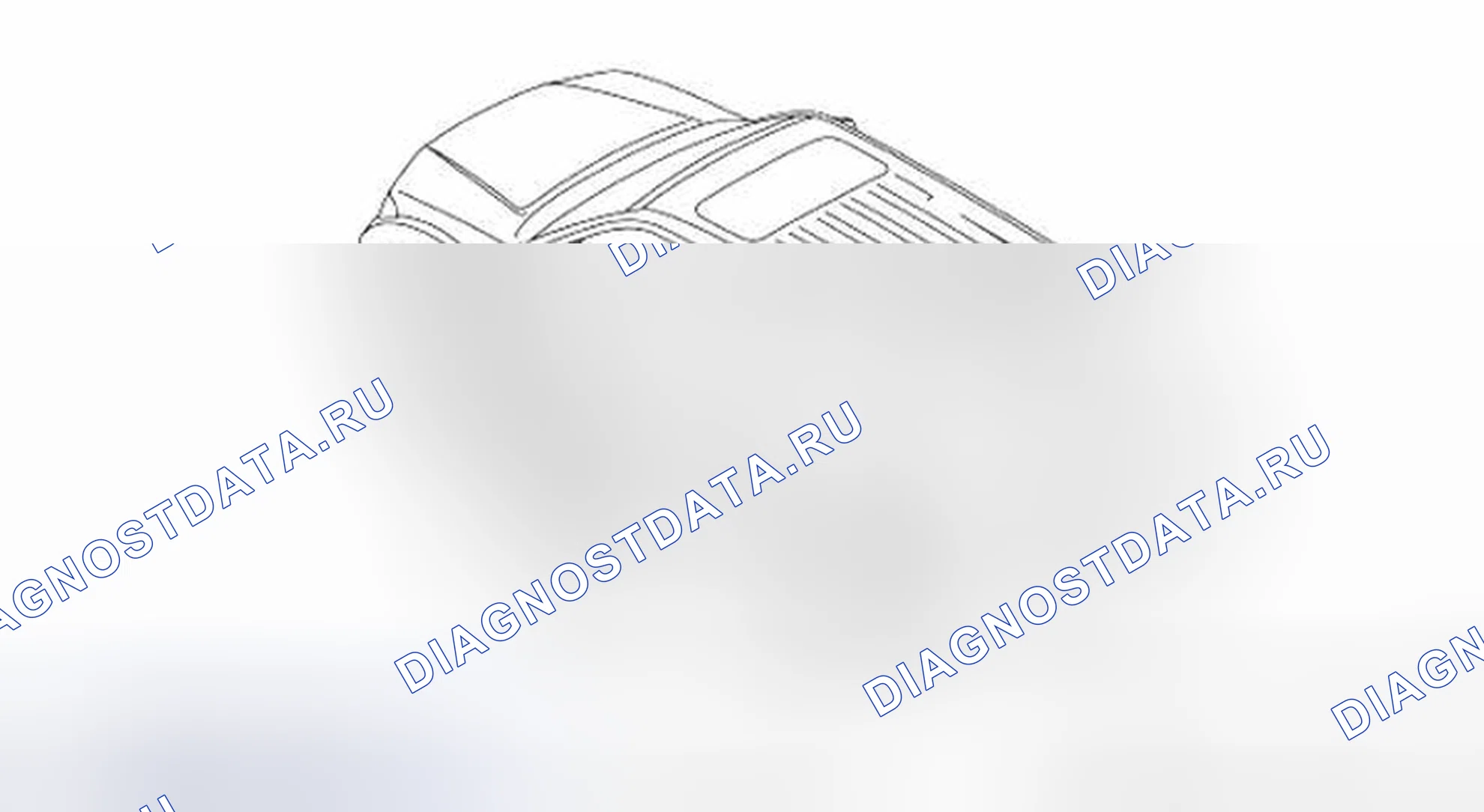 Рис. 11: Идентификация формовочных компонентов боковой защиты. Nissan Pathfinder III