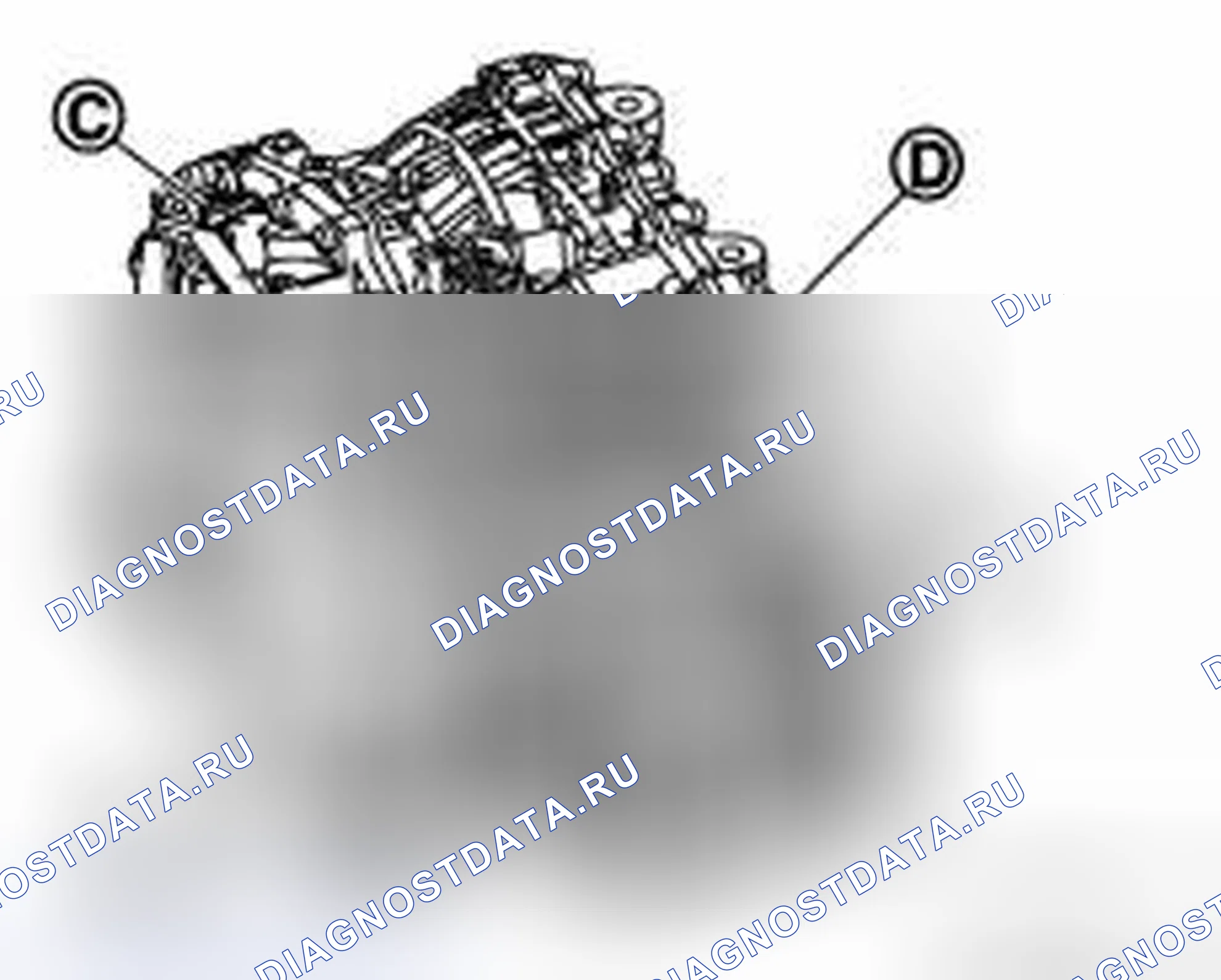 Рис. 79: ДЕМОНТАЖ. Honda Saber I