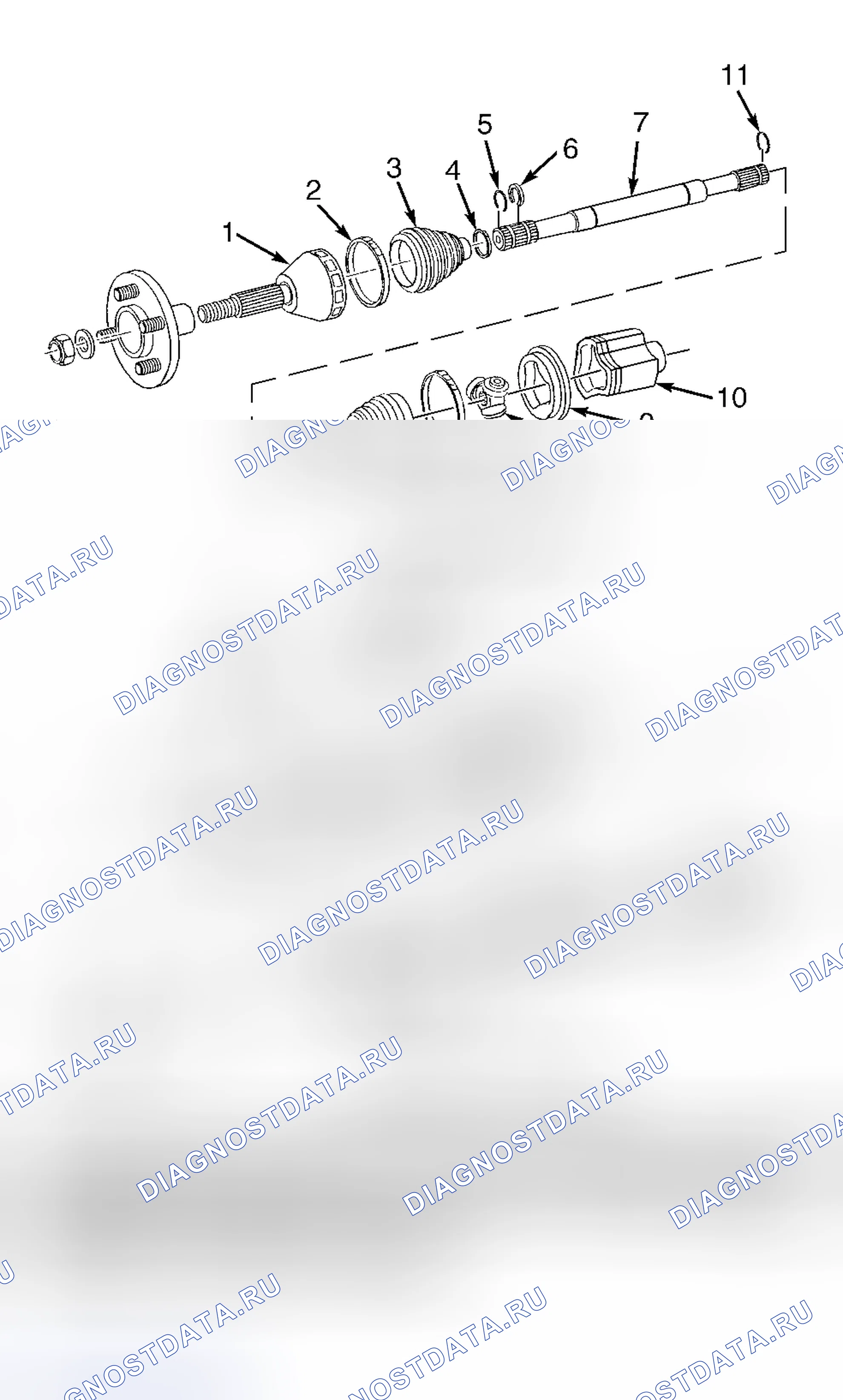 Рис. 1: ОПИСАНИЕ И РАБОТА. Hyundai Marcia I