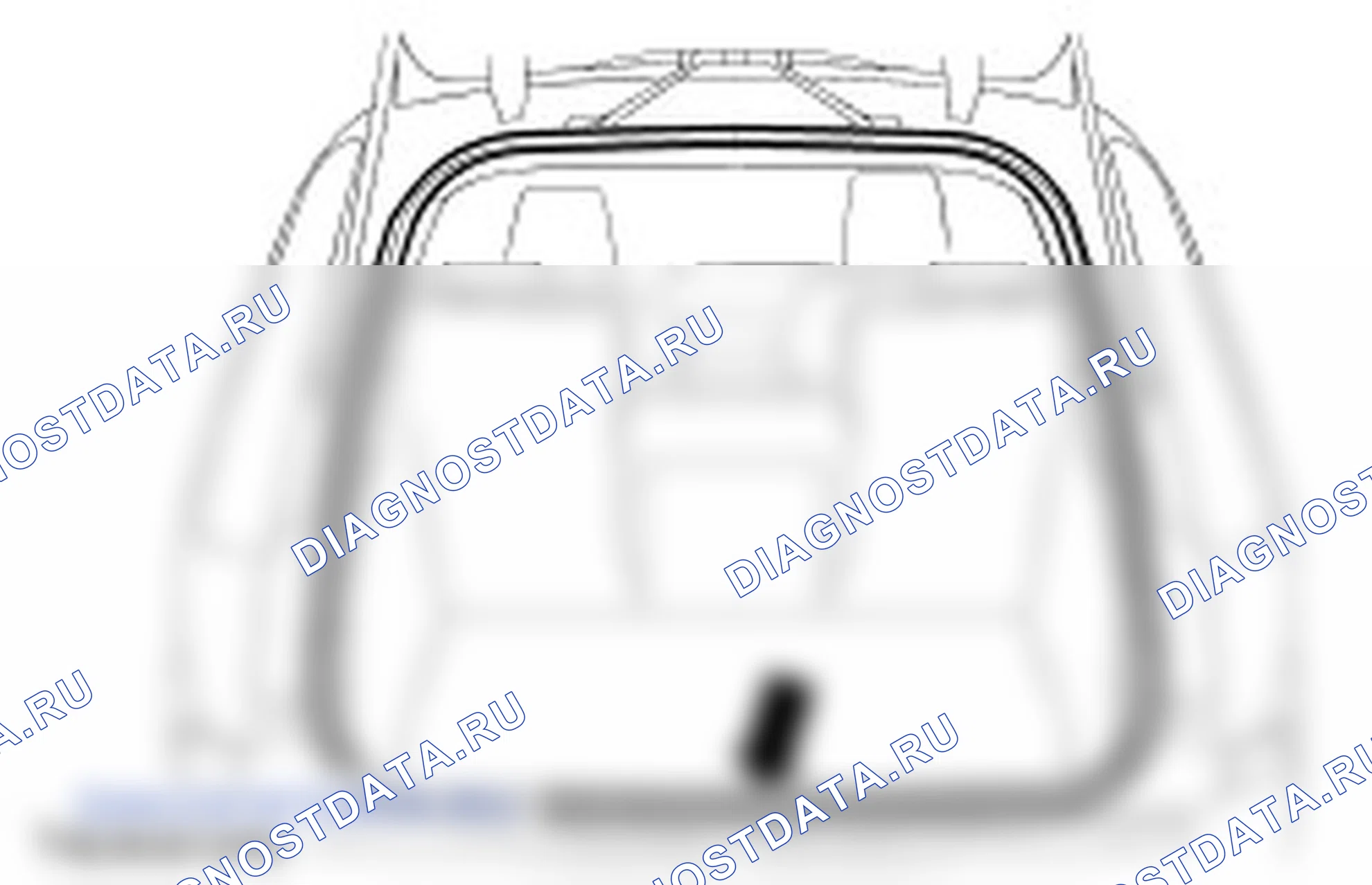 Как выверить поднимаемую дверь багажного отделения. Ford C-MAX I рестайлинг