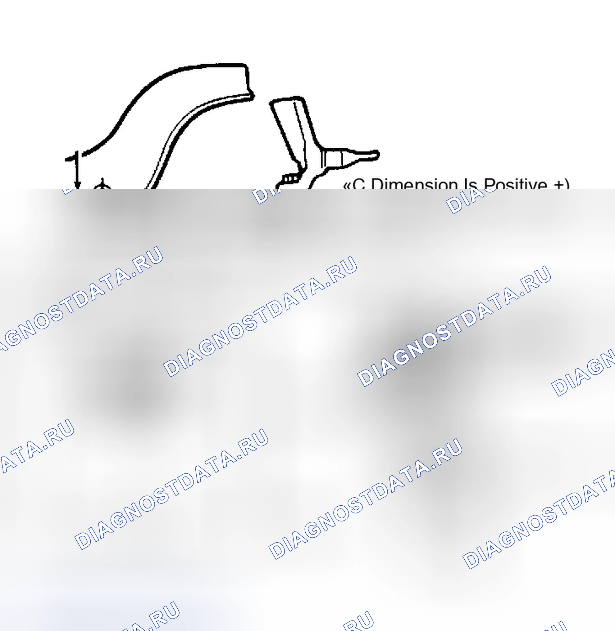Рис. 4: ВЫСОТА ДВИЖЕНИЯ ПЕРЕДНЕЙ ЧАСТИ АВТОМОБИЛЯ. Ford Thunderbird X