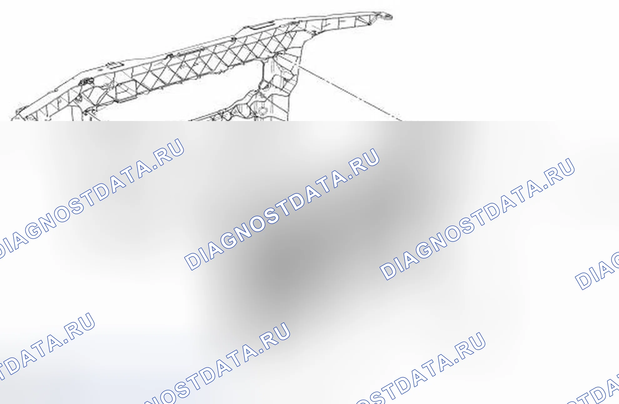 Рис. 6: Радиатор. Ford Edge I