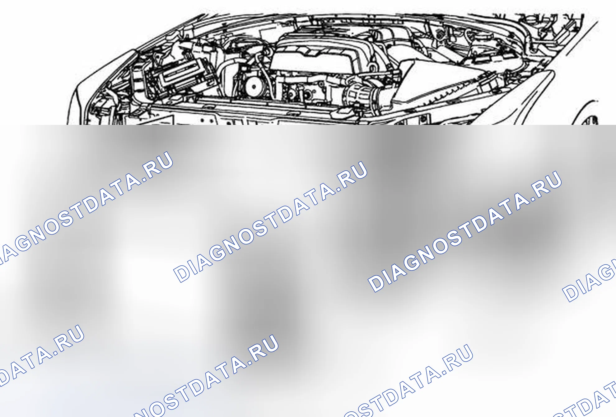 Рис. 52: Замена радиатора охладителя наддувочного воздуха (LTG). Cadillac ATS I