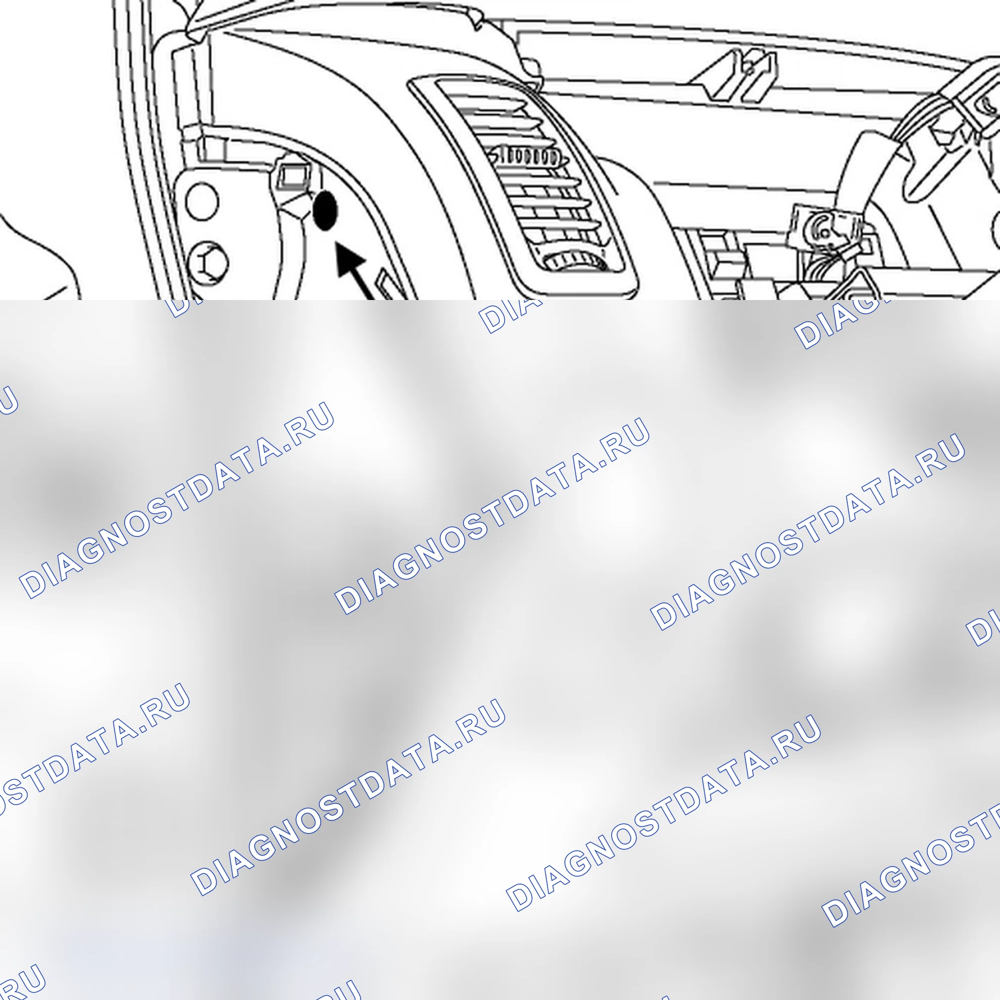 Приборная панель. Renault Trafic II
