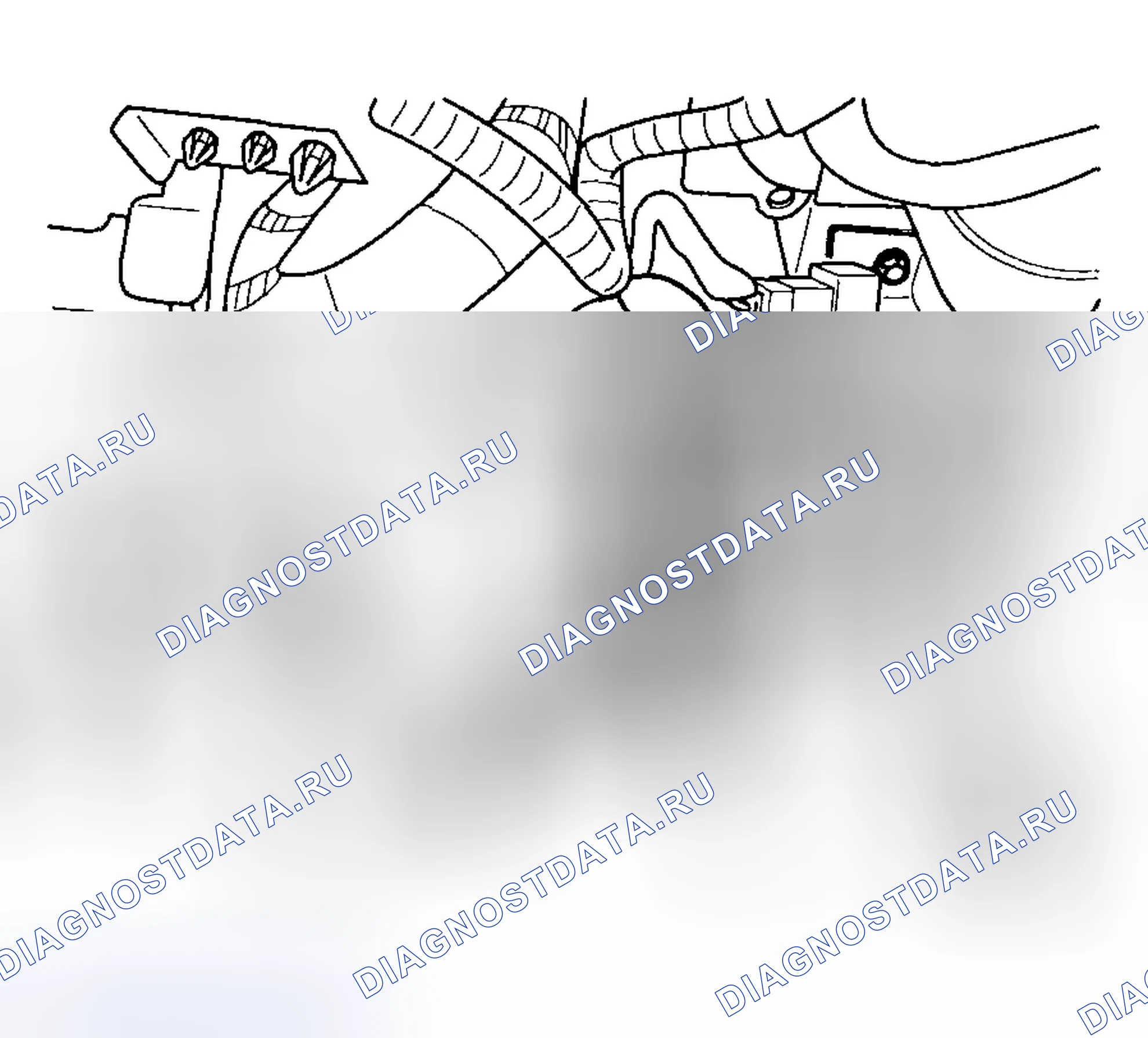Рис. 376: РАСПОЛОЖЕНИЕ КОМПОНЕНТОВ. Haval Chitu I