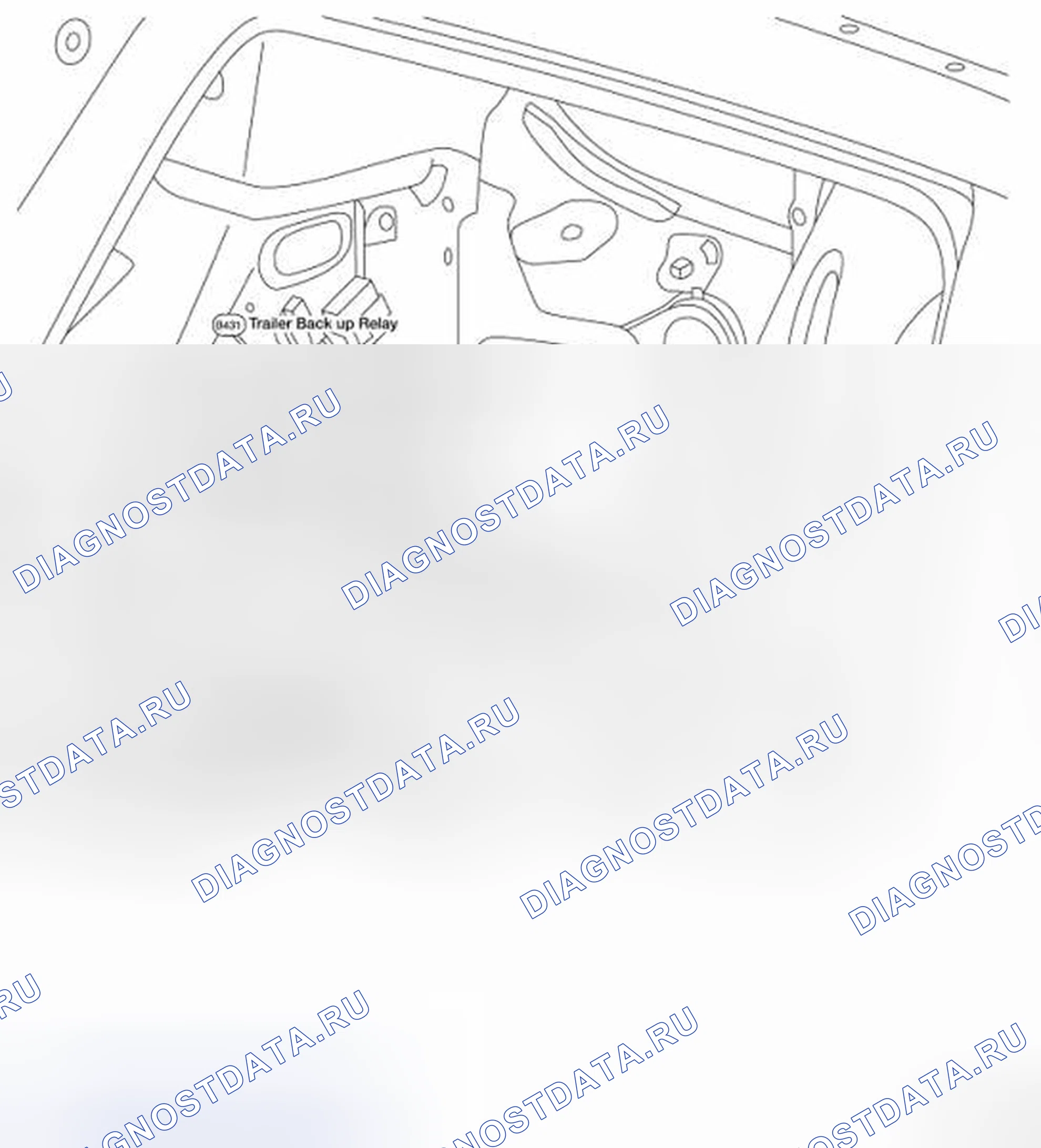 Рис. 76: КОРОБКА РЕЛЕ. Nissan Pathfinder IV рестайлинг