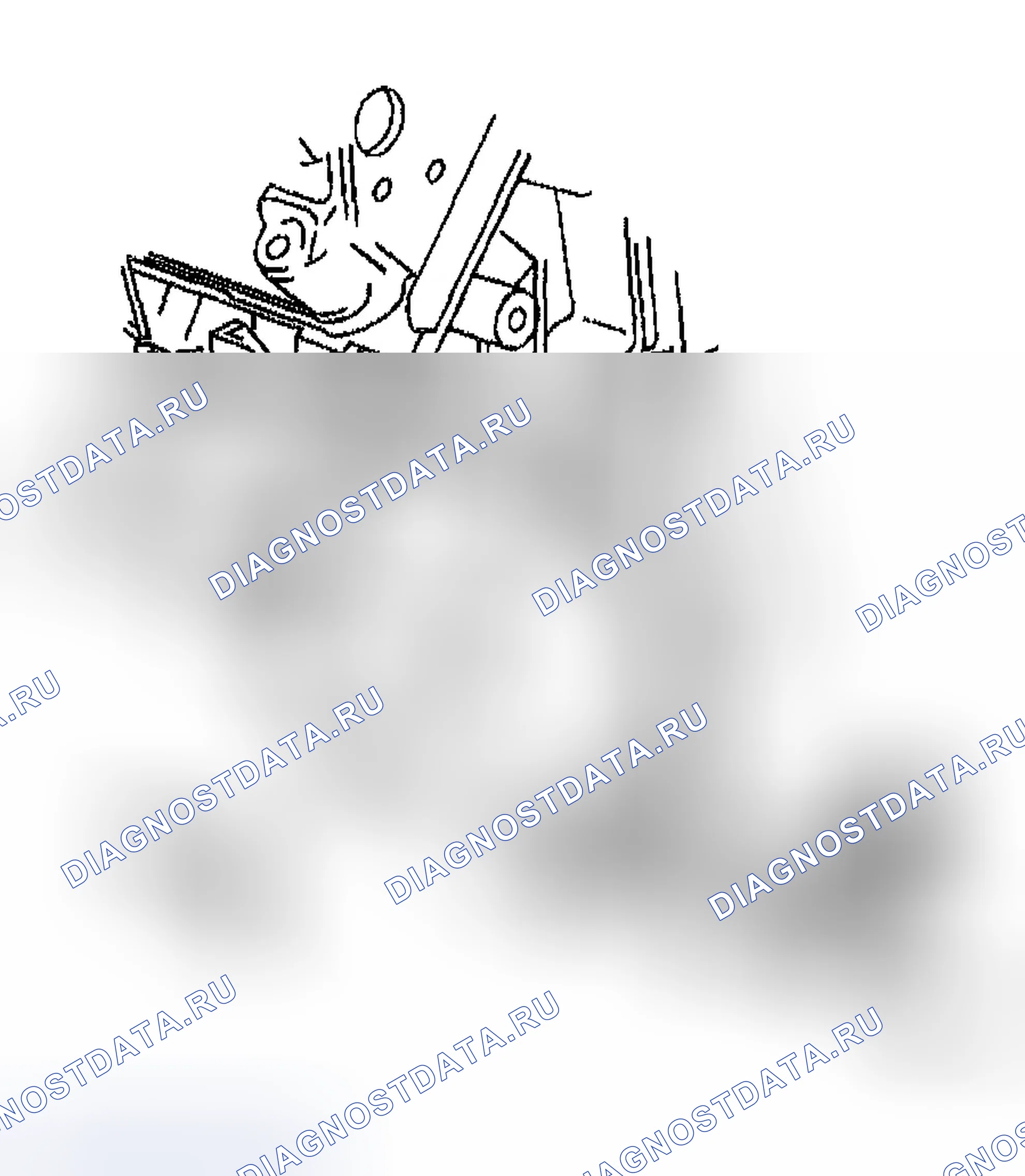 Рис. 804: Порядок демонтажа. Chevrolet Chevy Express H2500 