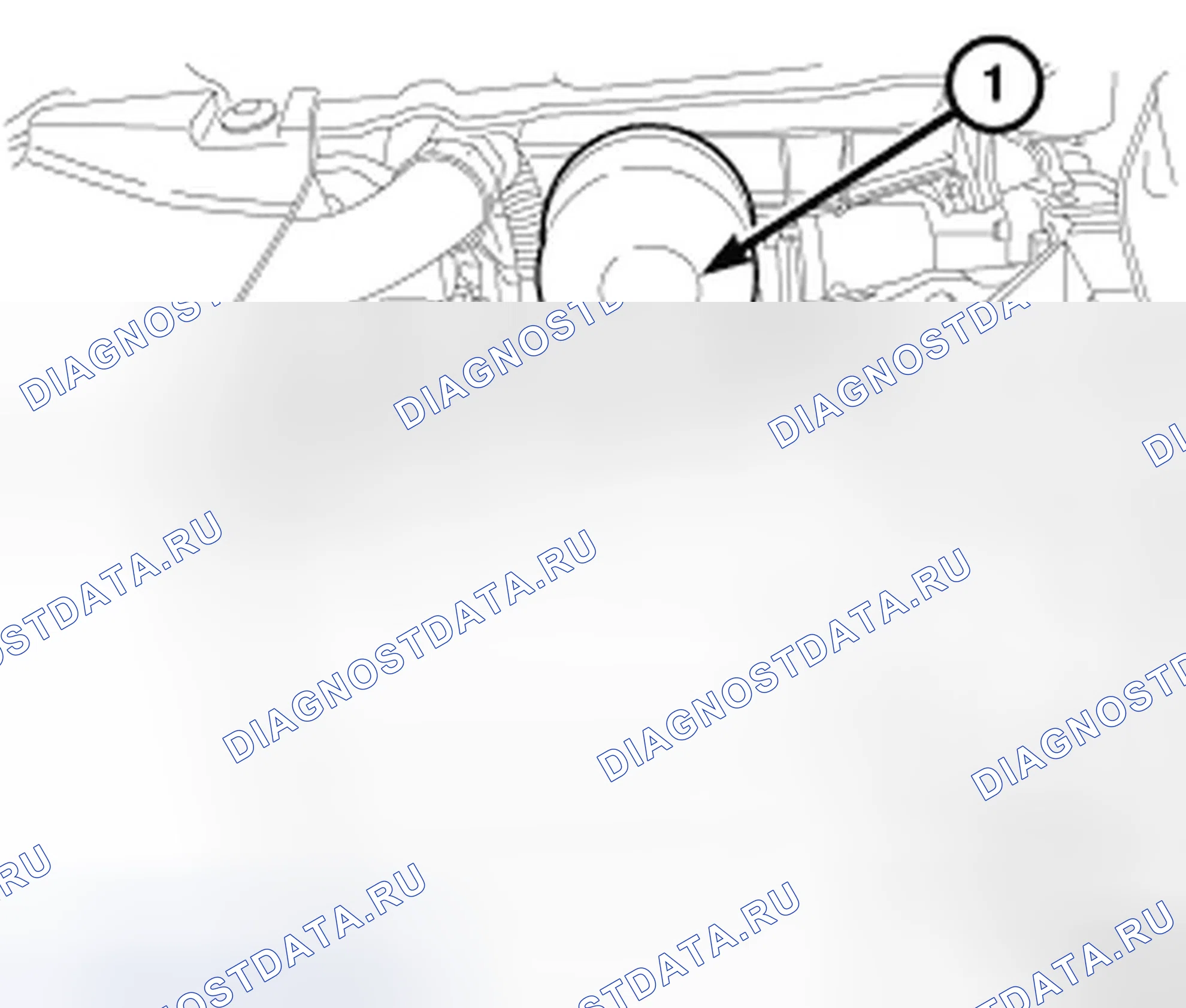 Рис. 246: МАСЛЯНЫЙ ФИЛЬТР. Dodge Avenger II