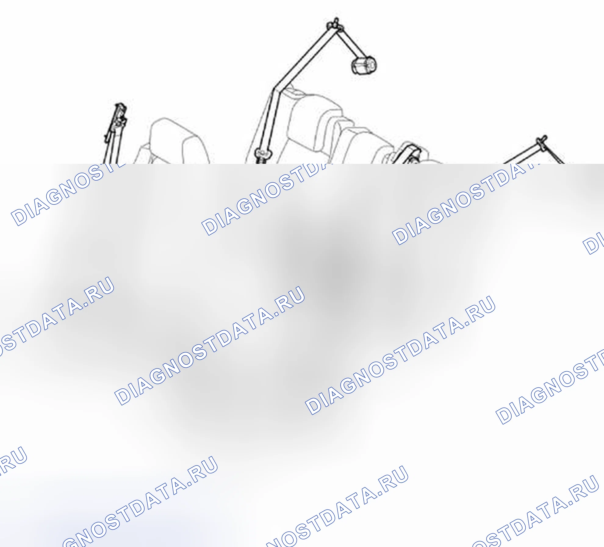 Рис. 1: РАСПОЛОЖЕНИЕ КОМПОНЕНТОВ. Land Rover Range Rover Sport I