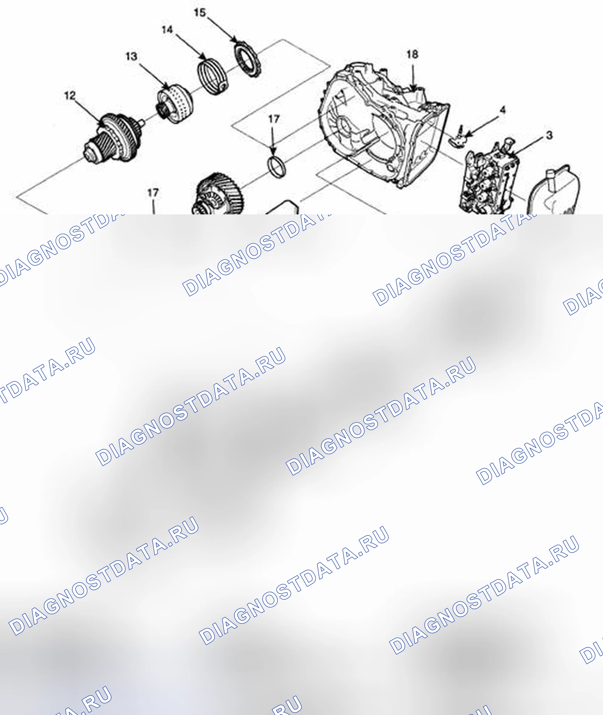 Рис. 142: КОМПОНЕНТЫ. Kia Sedona II
