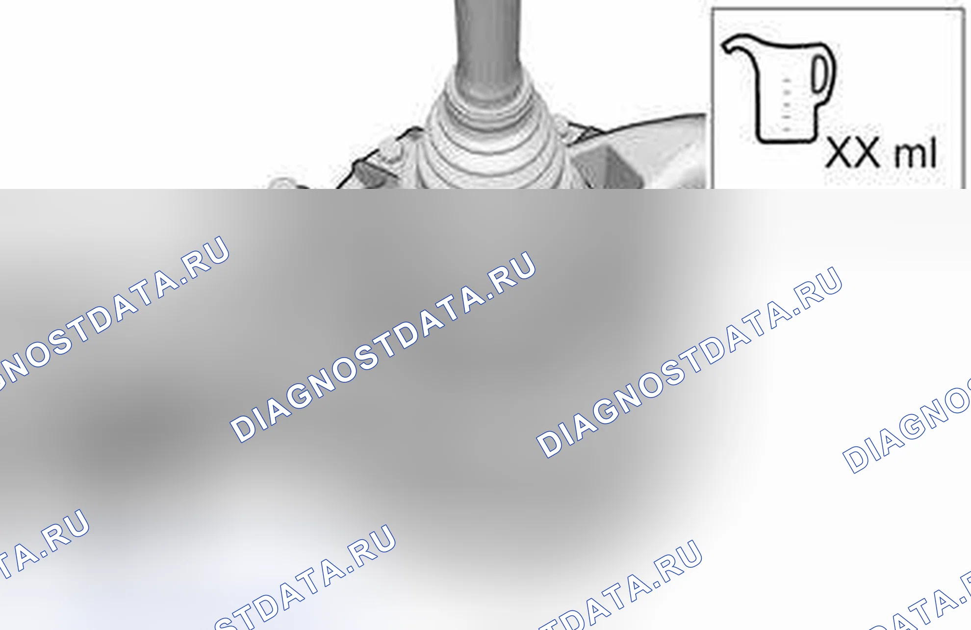 Рис. 38: ПРОВЕРКА дифференциалов и приводов. Volvo S80 II