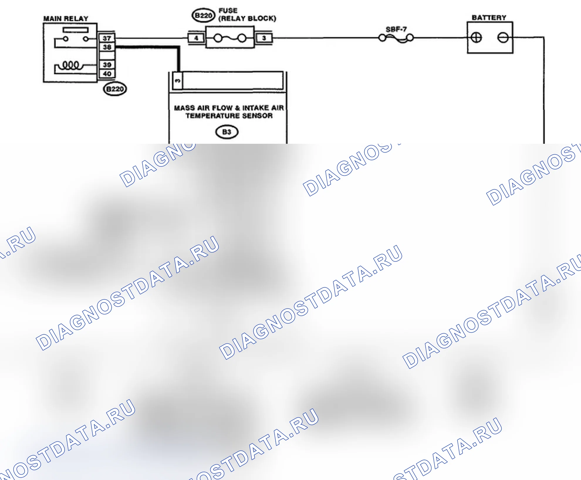 Рис. 33: электросхема. Subaru Impreza WRX GH
