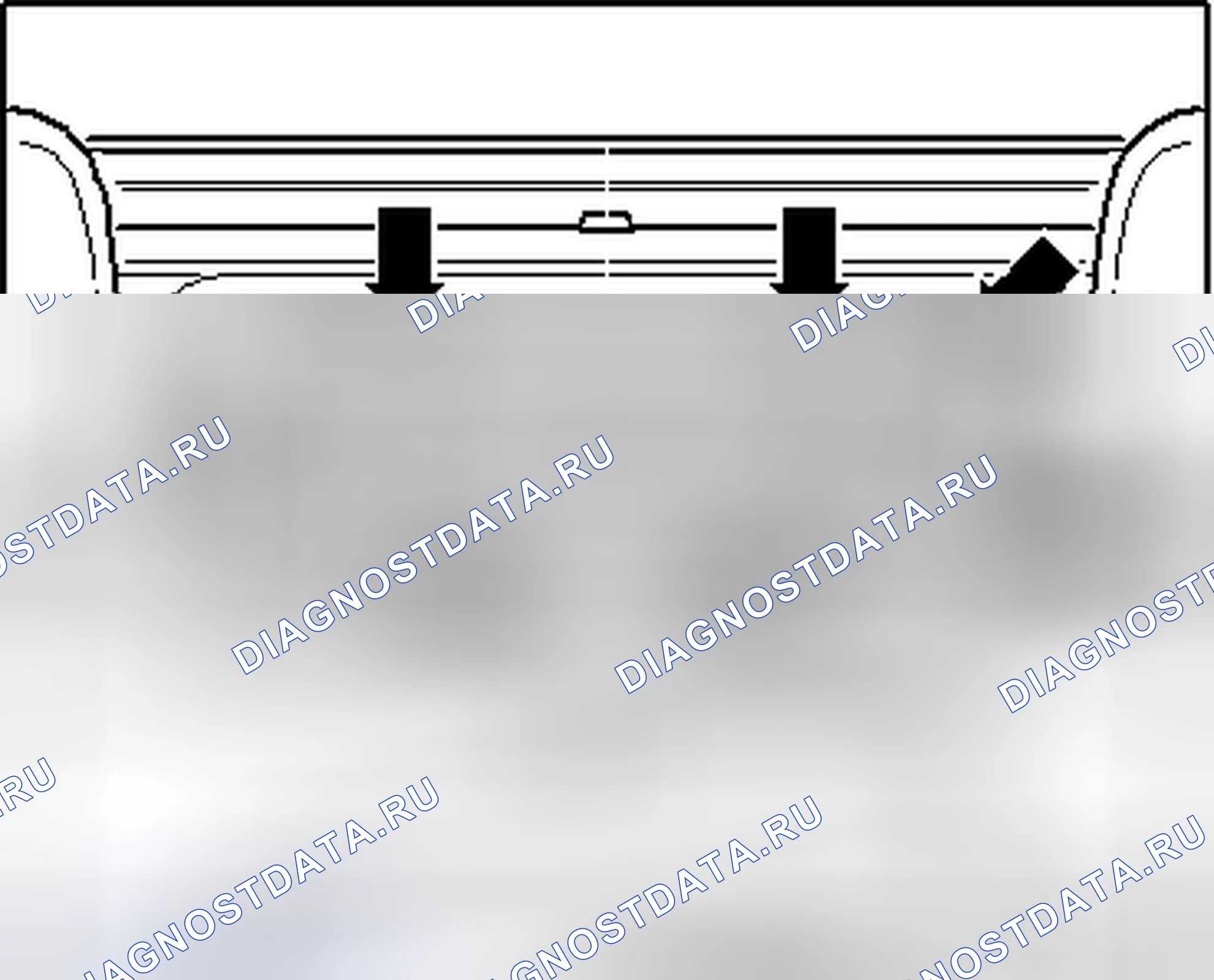 Рис. 98: ТЕЛЕФОННЫЙ МИКРОФОН. Volkswagen Eos I