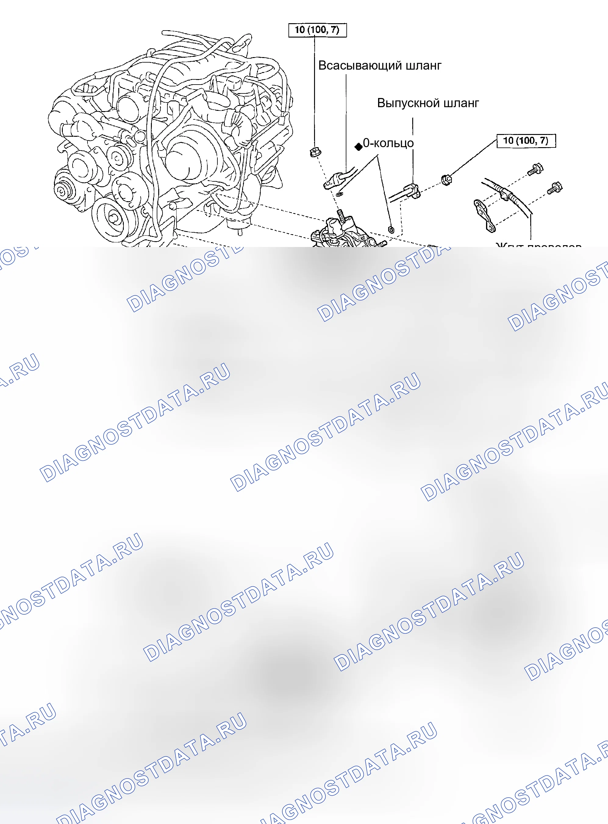 Рис. 100: КОМПОНЕНТЫ. Honda Accord II