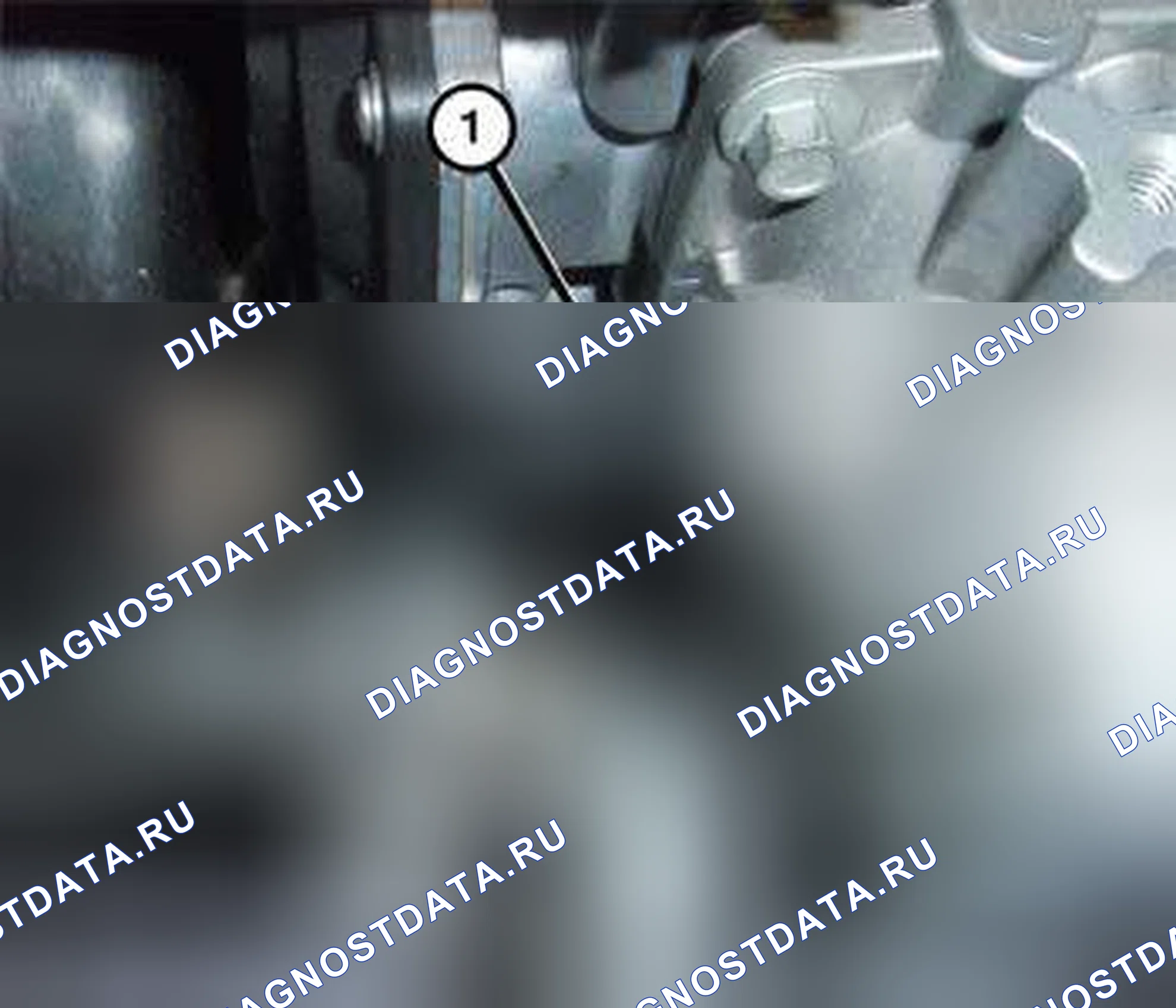 Рис. 81: ДАТЧИК ТЕМПЕРАТУРЫ НА ВХОДЕ. RAM 1500 IV