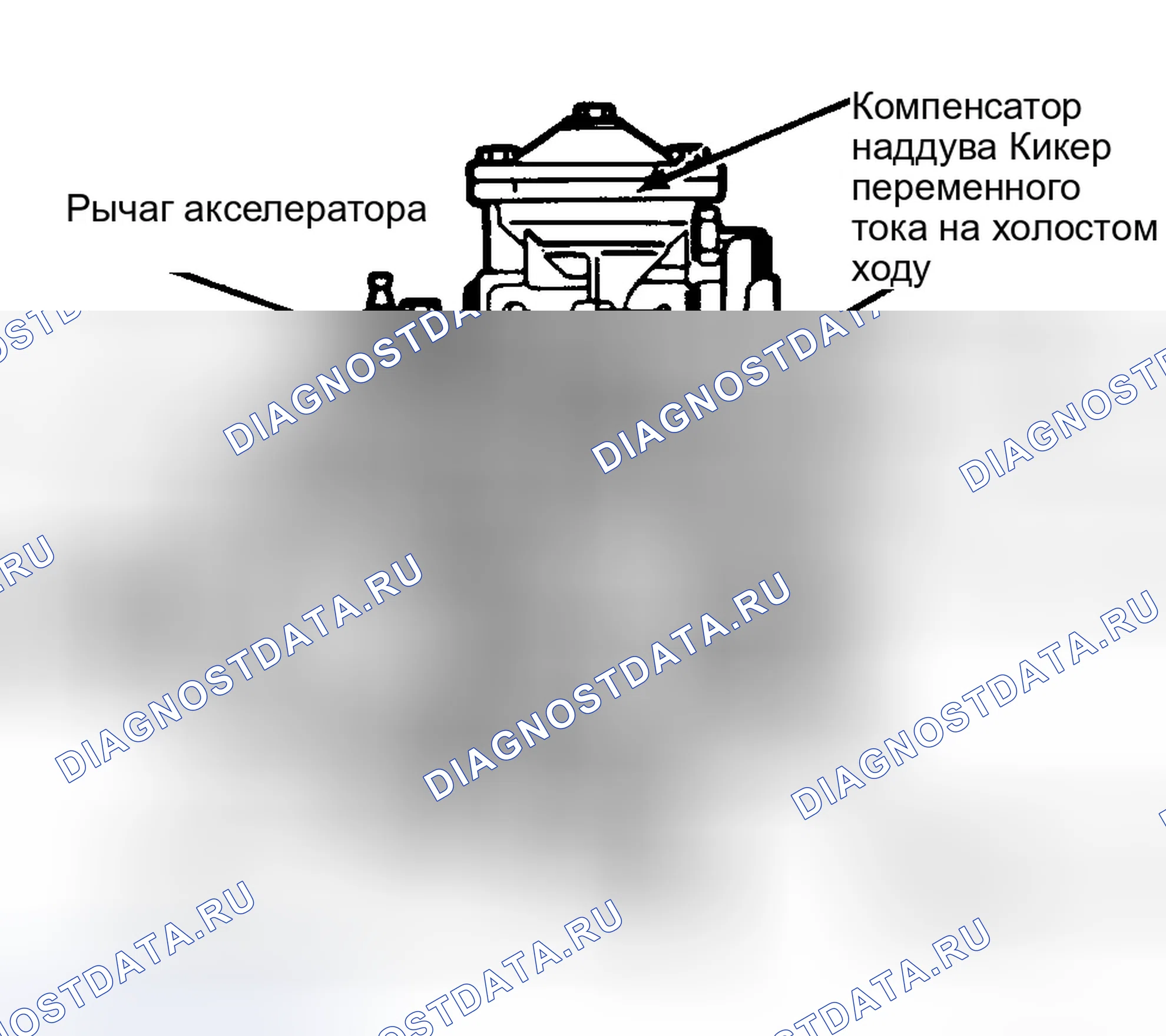 Рис. 4: Насос для впрыска дизельного топлива Turbo объемом 2,3 л. Ford Ranger 