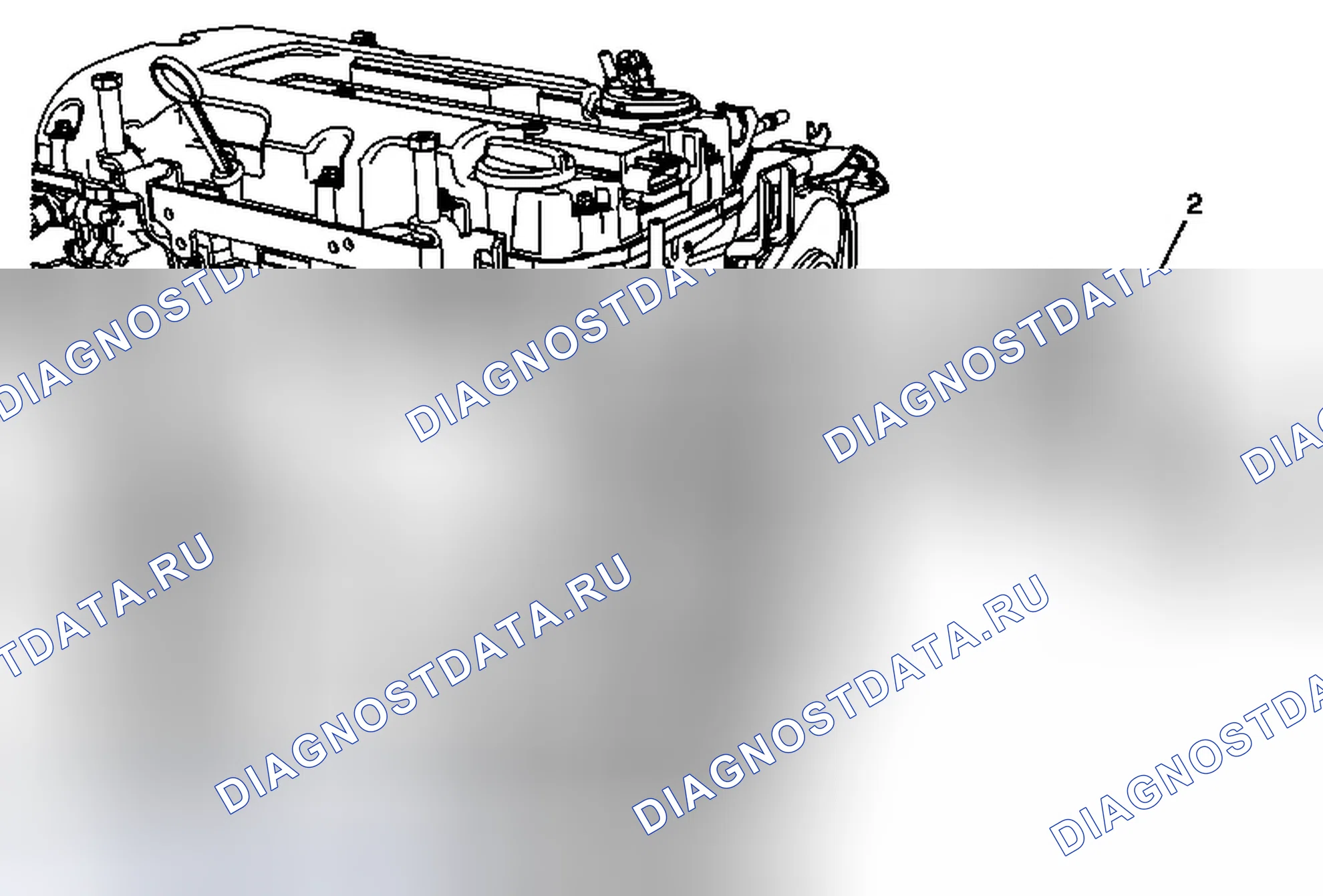 Рис. 14: Замена обратного клапана впрыска вторичного воздуха. Chevrolet Volt I
