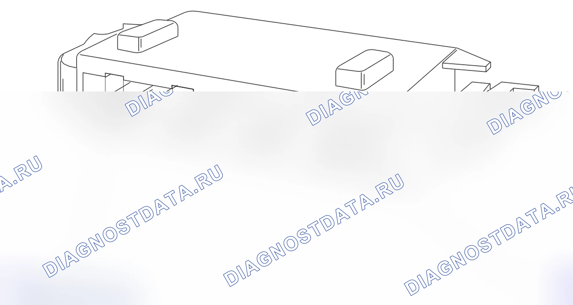 Распиновка разъёма R1_A160. Opel Combo C