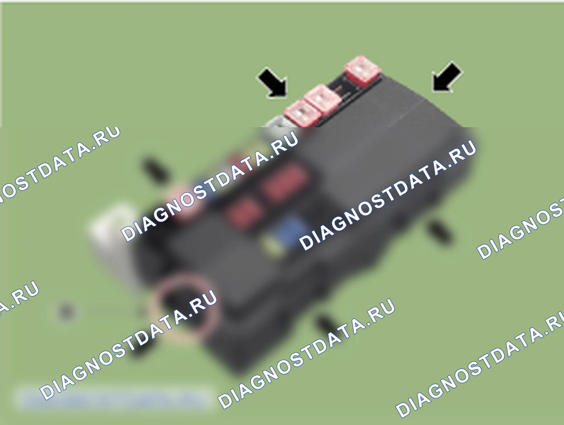 Проверка соединительного блока (моторный отсек). Hyundai i20 GB