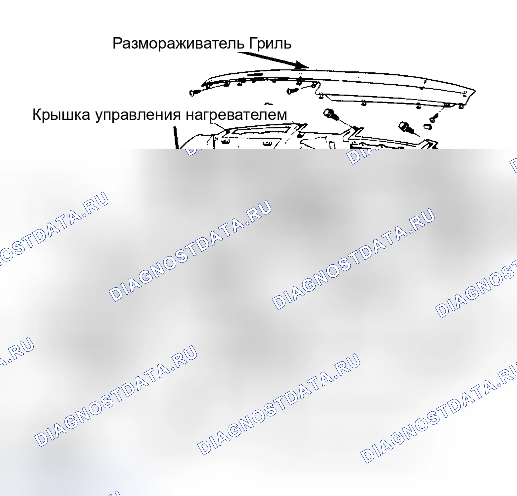 Рис. 1: Разнесенный вид приборной панели 200SX. Nissan Sentra B11