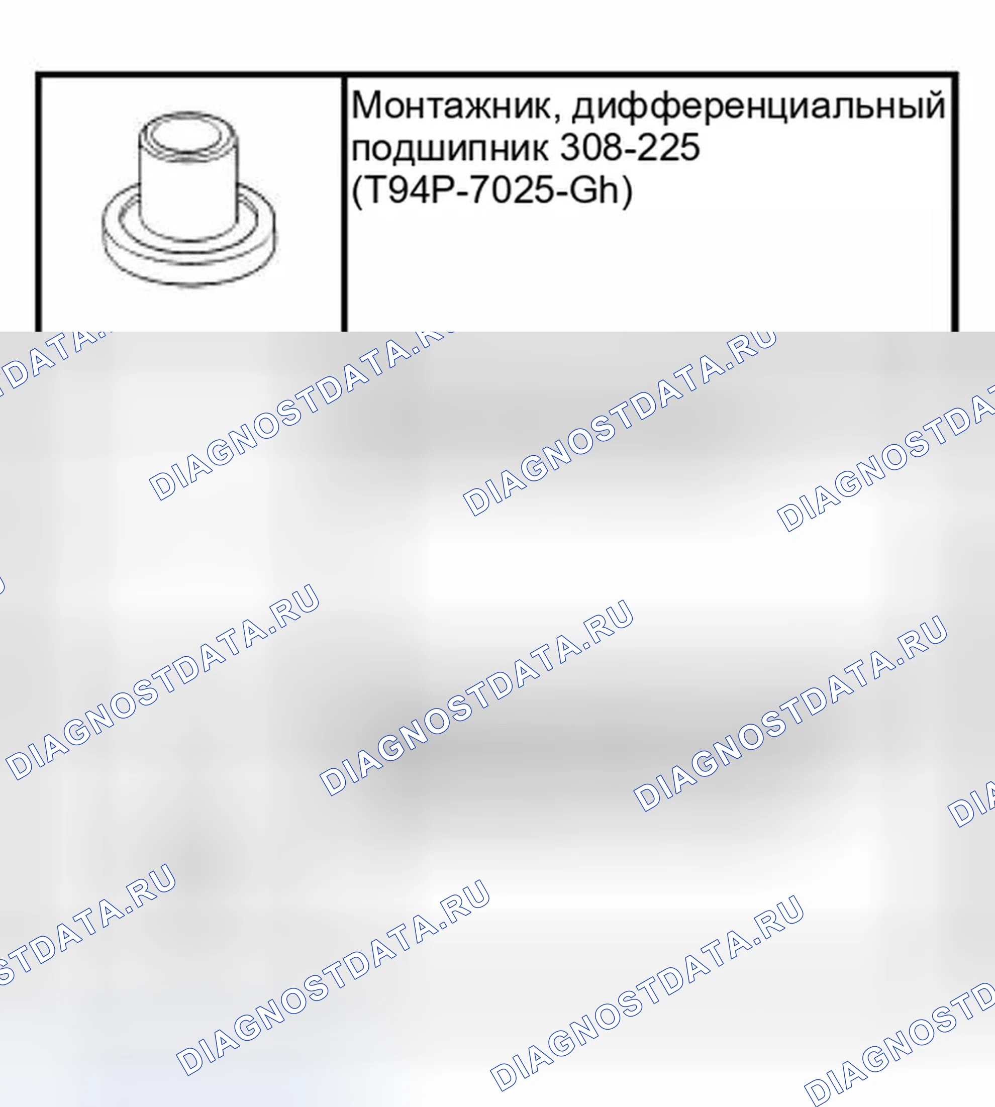 Рис. 272: Специальный инструмент (ы). Ford Focus I рестайлинг