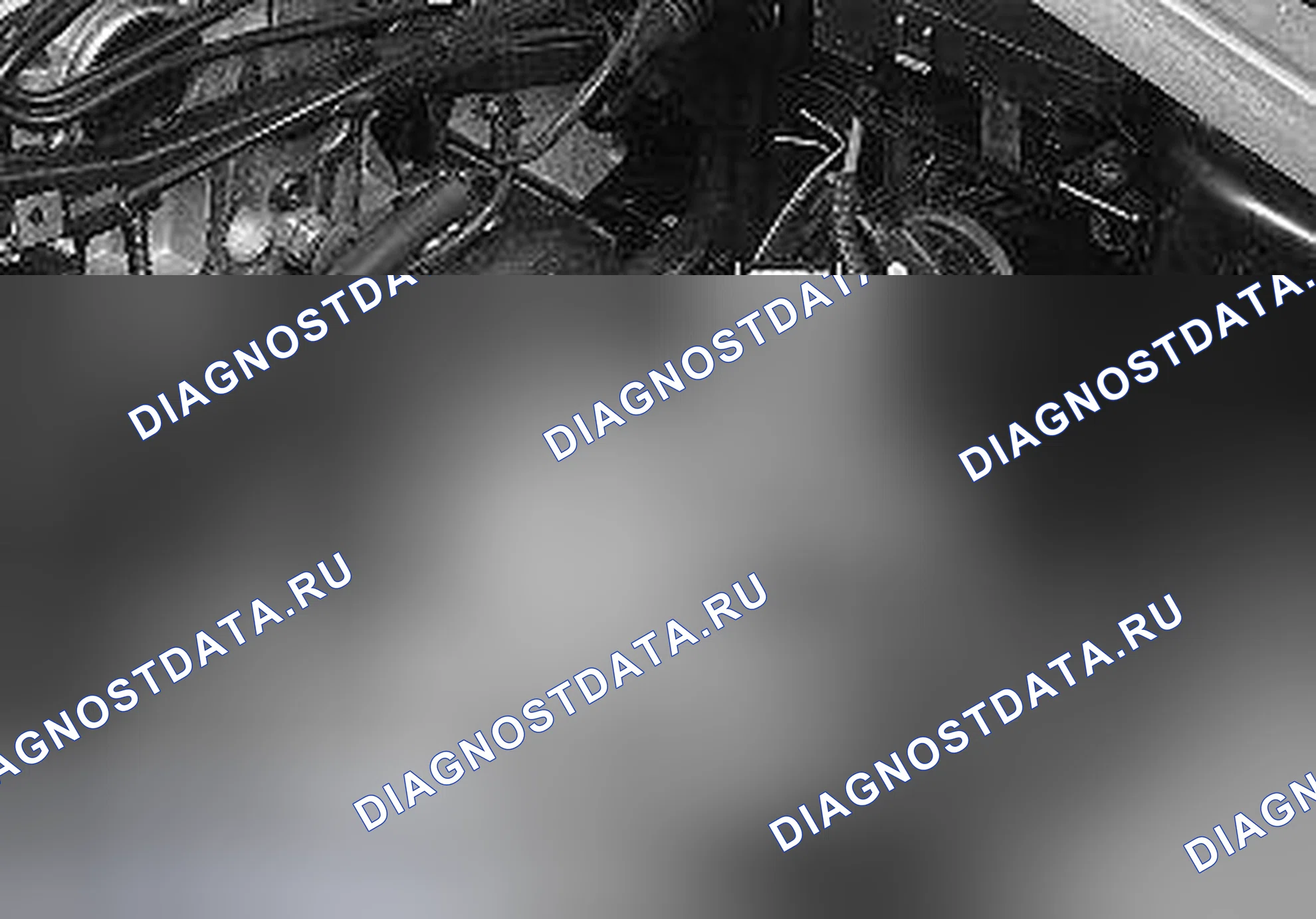 Рис. 229: Подъем двигателя и трансмиссии. Volvo V40 I рестайлинг