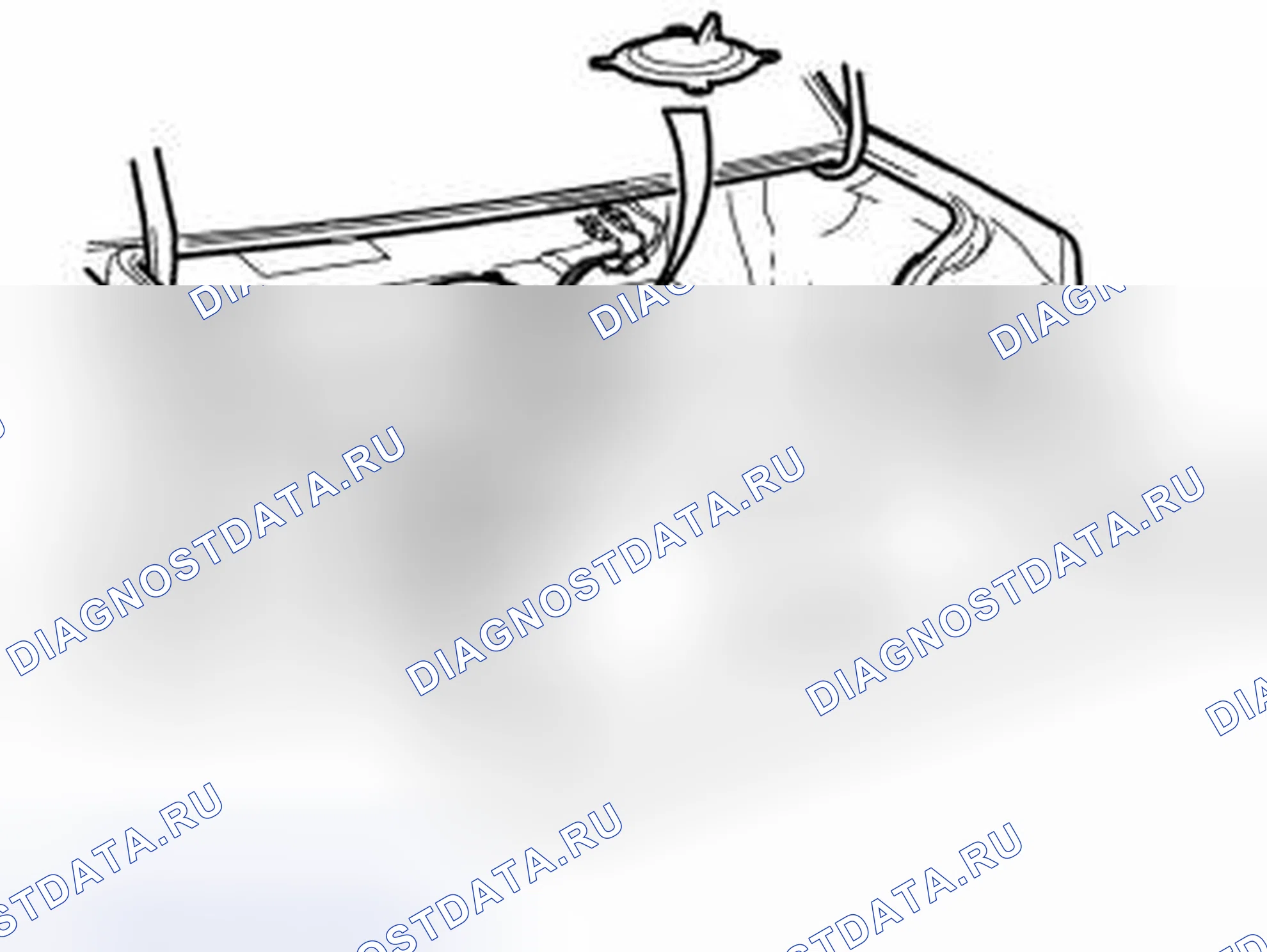 Рис. 3: Снять заднее сиденье. Volvo C70 I
