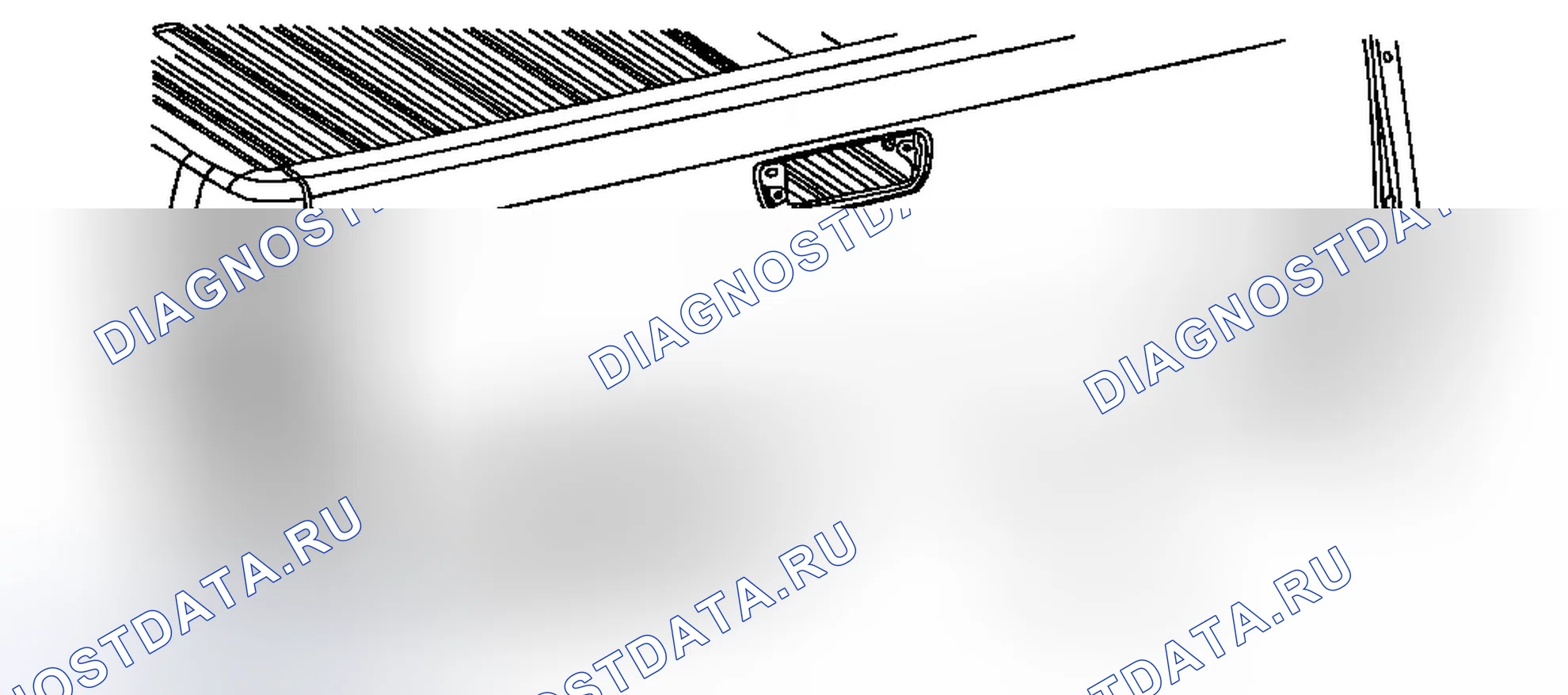 Рис. 5: Замена эмблемы / шильдика Endgate (GMC SLE). Chevrolet Colorado I