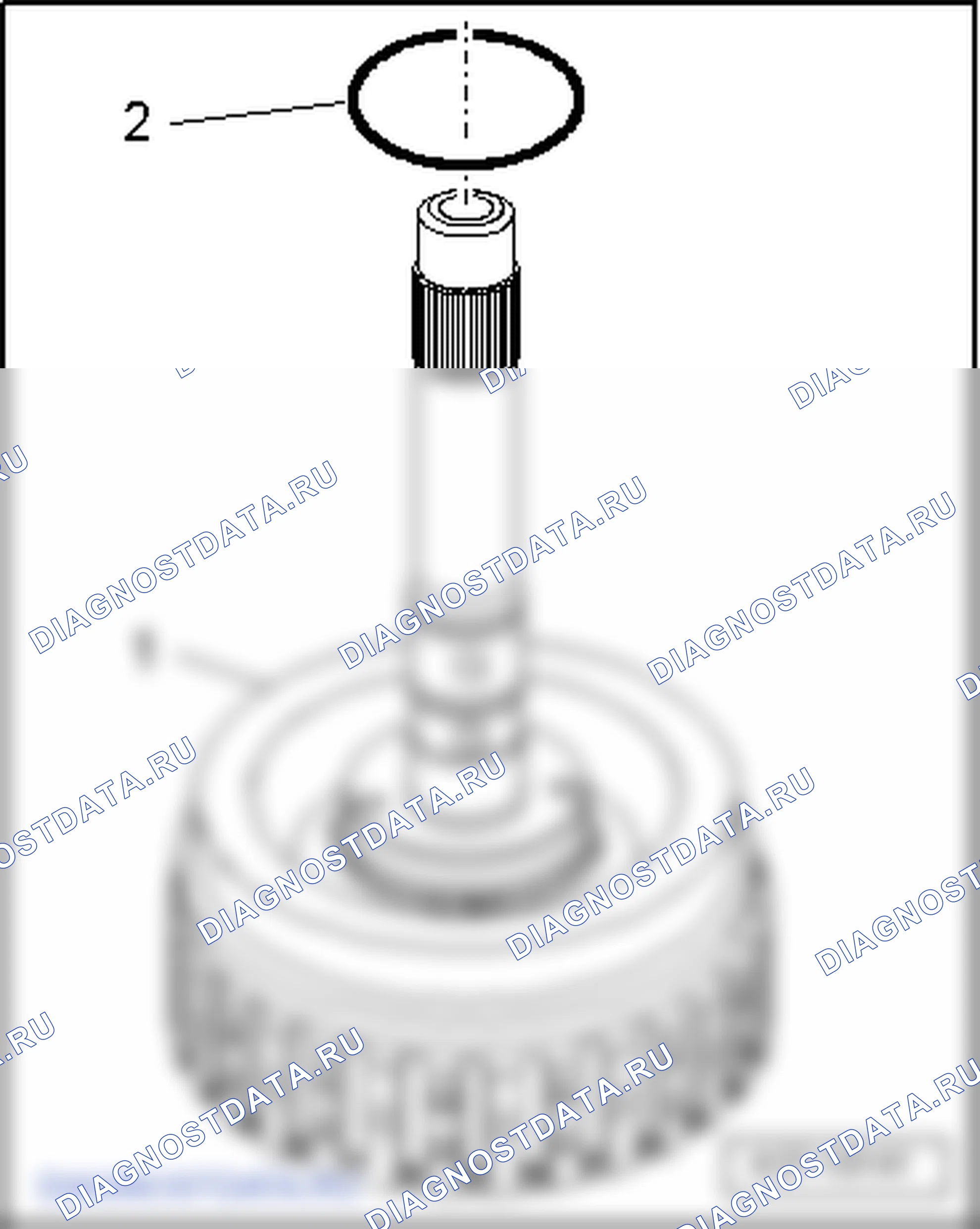 Как разобрать и собрать планетарный ряд «„II“» (Ремонт автоматической 5-ступенчатой коробки передач 01L). Volkswagen Phaeton I