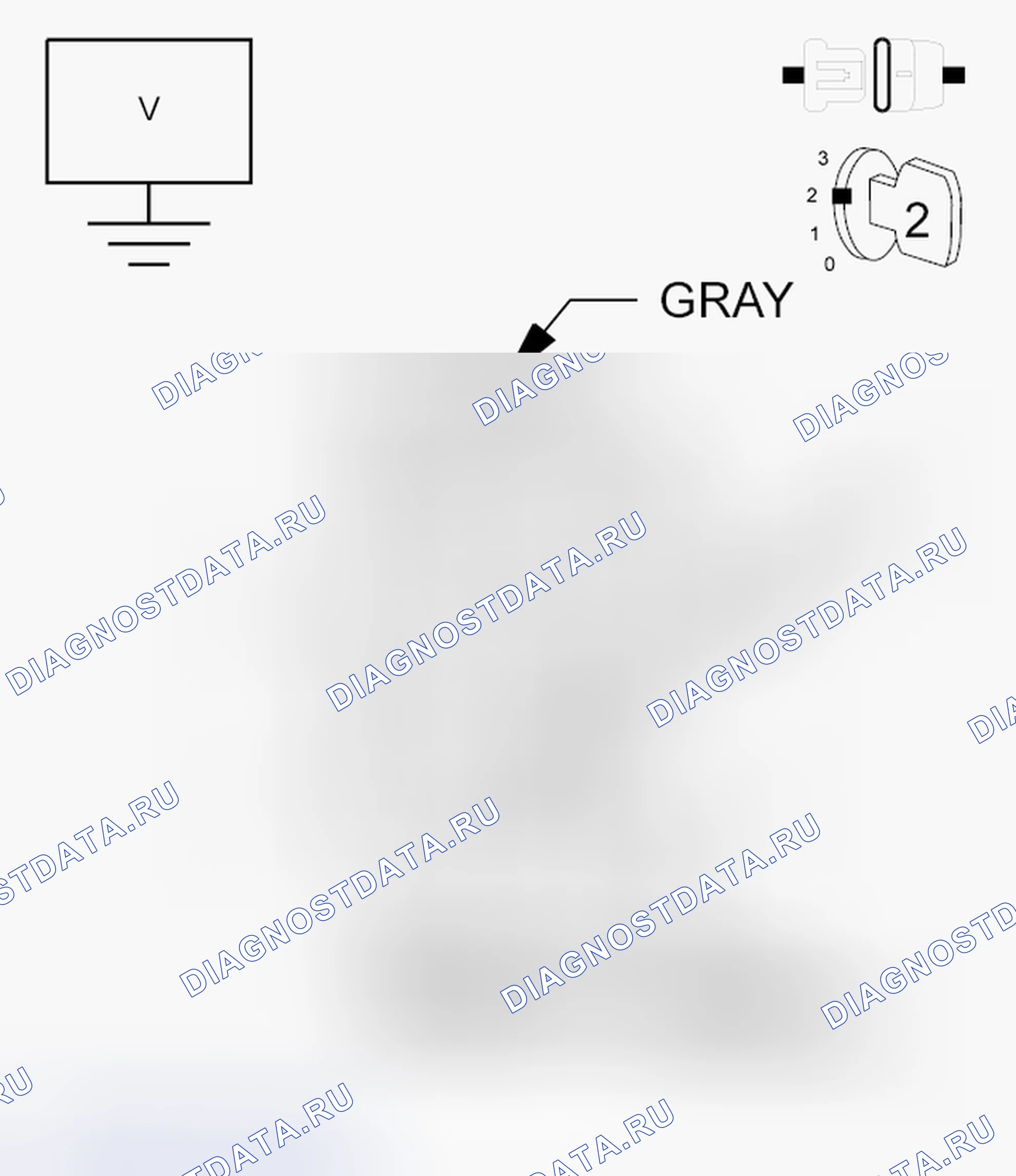 Рис. 61: ДИАГНОСТИЧЕСКИЙ ТЕСТ. Dodge Grand Caravan V