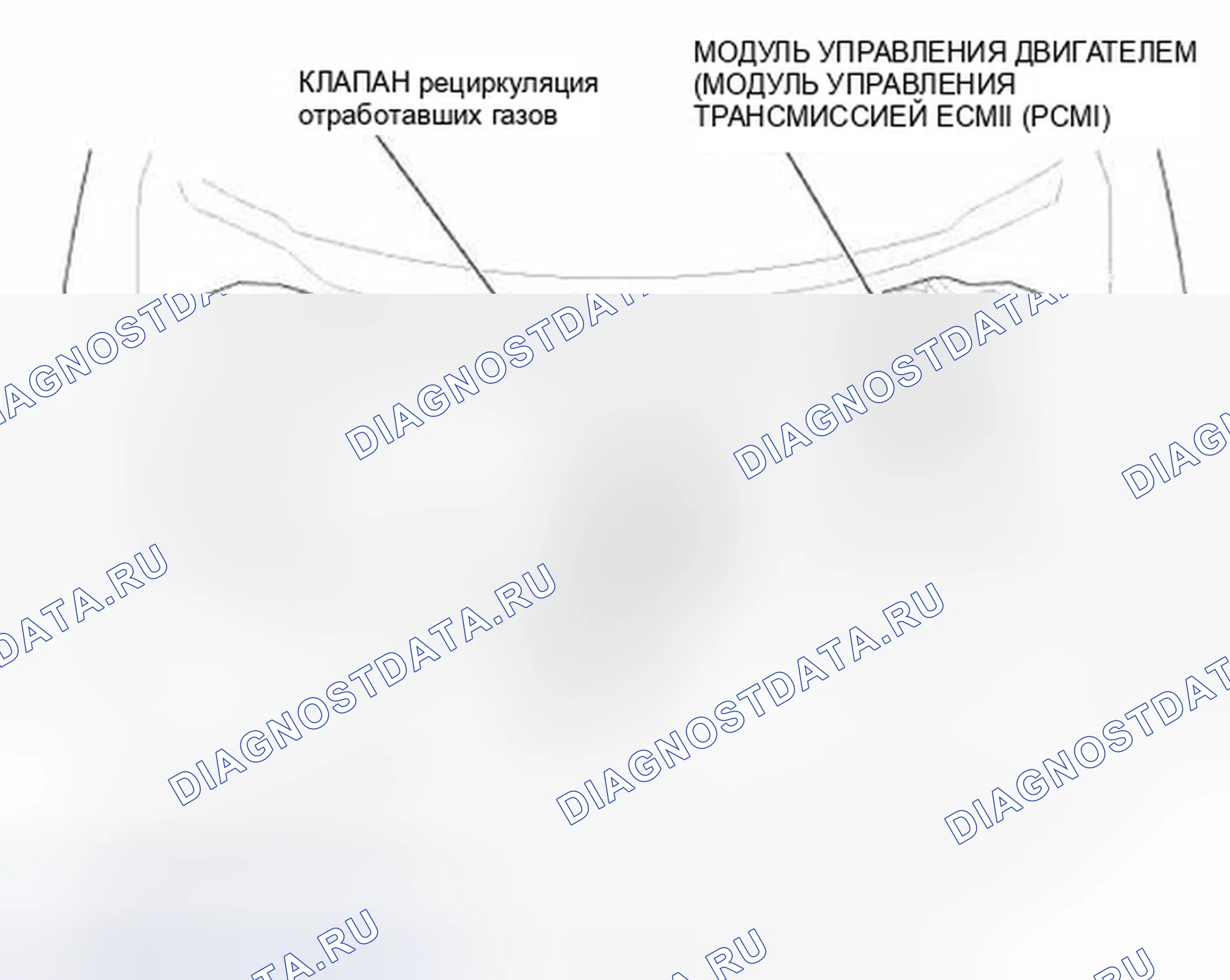 Рис. 227: Индекс расположения компонентов системы рециркуляция отработавших газов. Honda Civic IX
