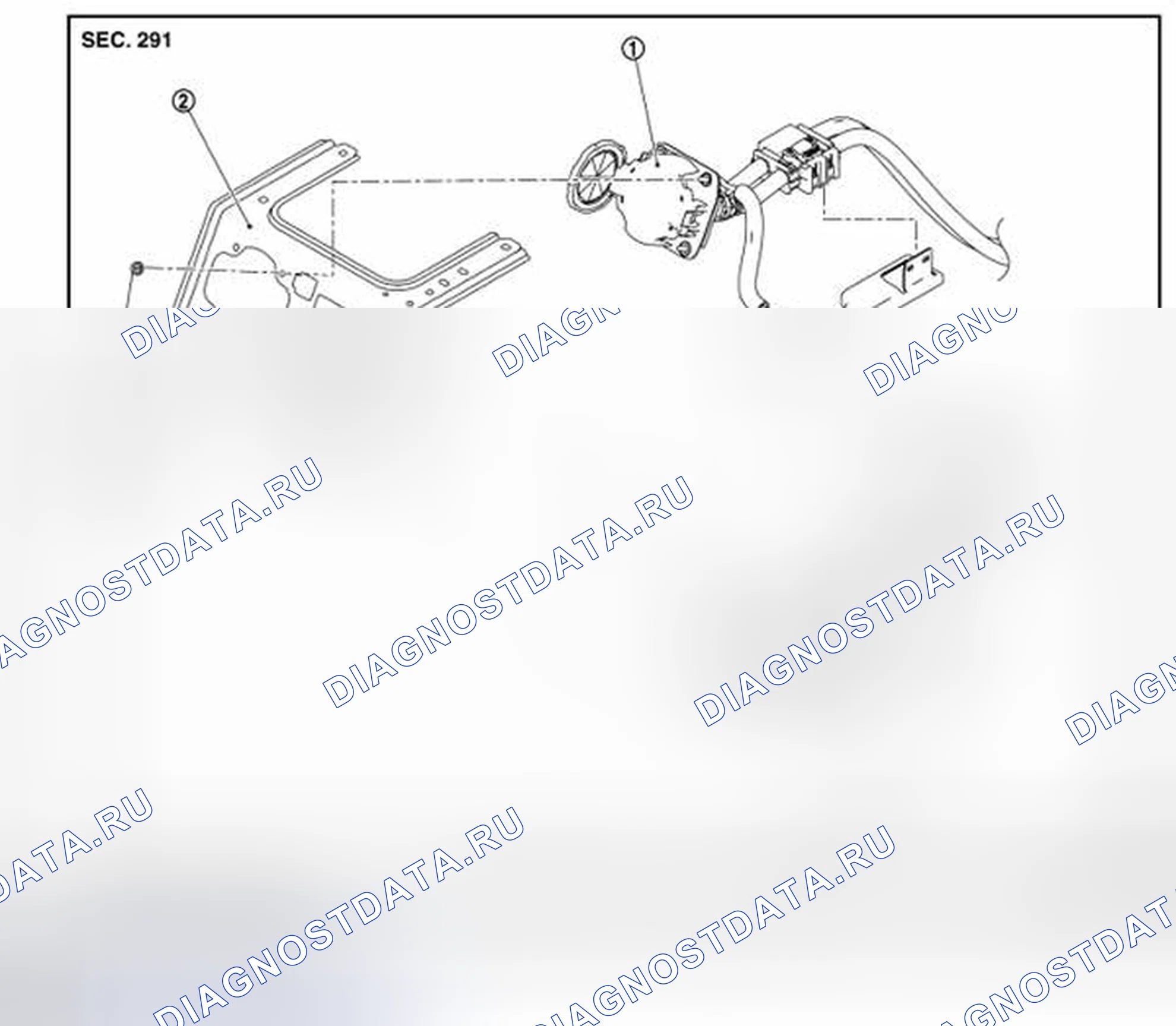 Рис. 88: ДЕМОНТАЖ. Nissan Leaf I