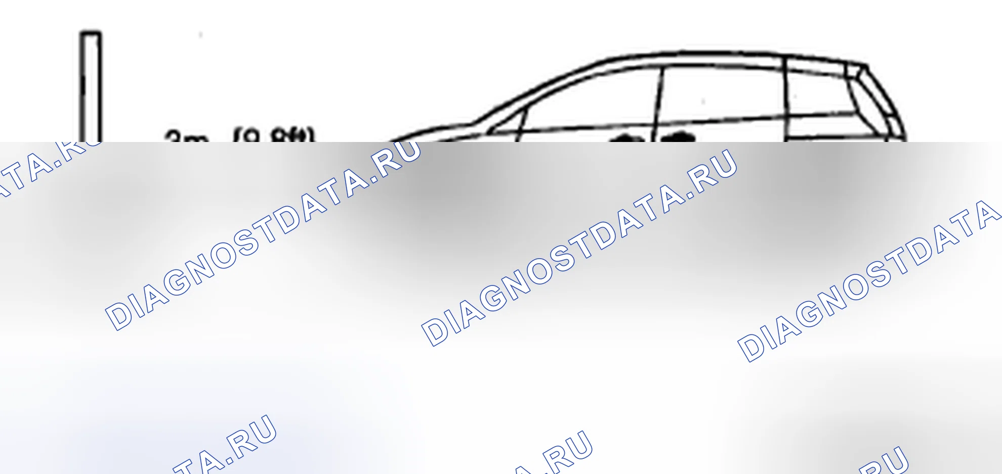 Рис. 55: ПРИЦЕЛИВАНИЕ ФАРАМИ. Mazda 5 I рестайлинг