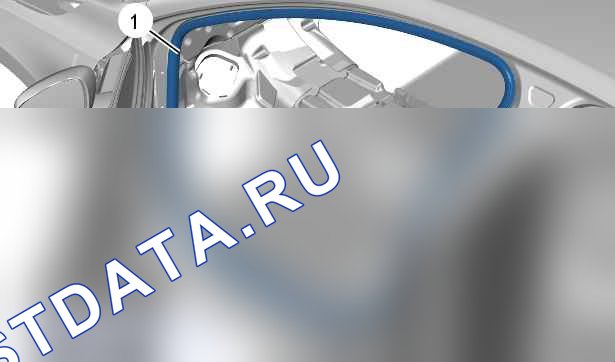 Снятие - установка: уплотнители проема на входе в распашные двери — c4cg0erd. Peugeot 508 I