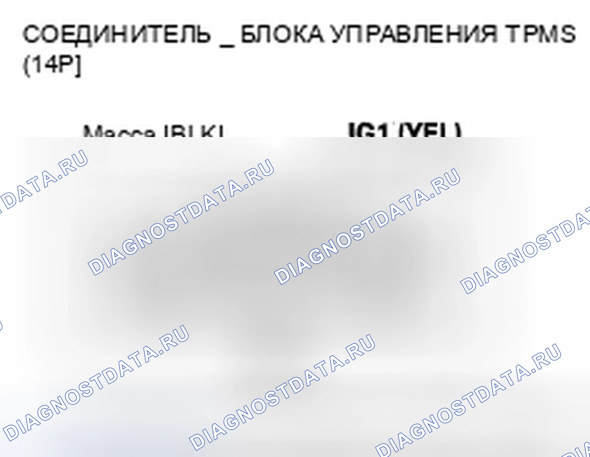Рис. 89: Индикатор низкого давления в шинах не загорается, и расшифровка кода ошибки не хранятся (модель '07). Honda Odyssey IV