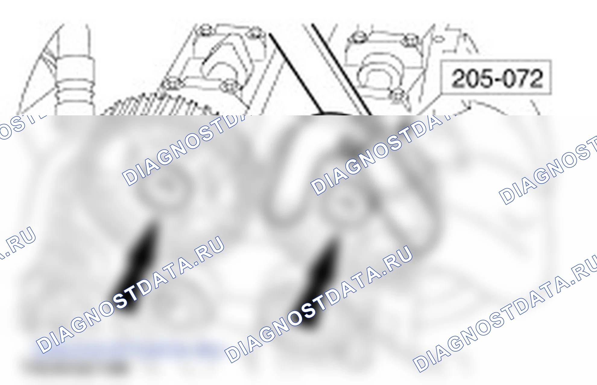 Разборка двигателя. Ford Transit Connect I