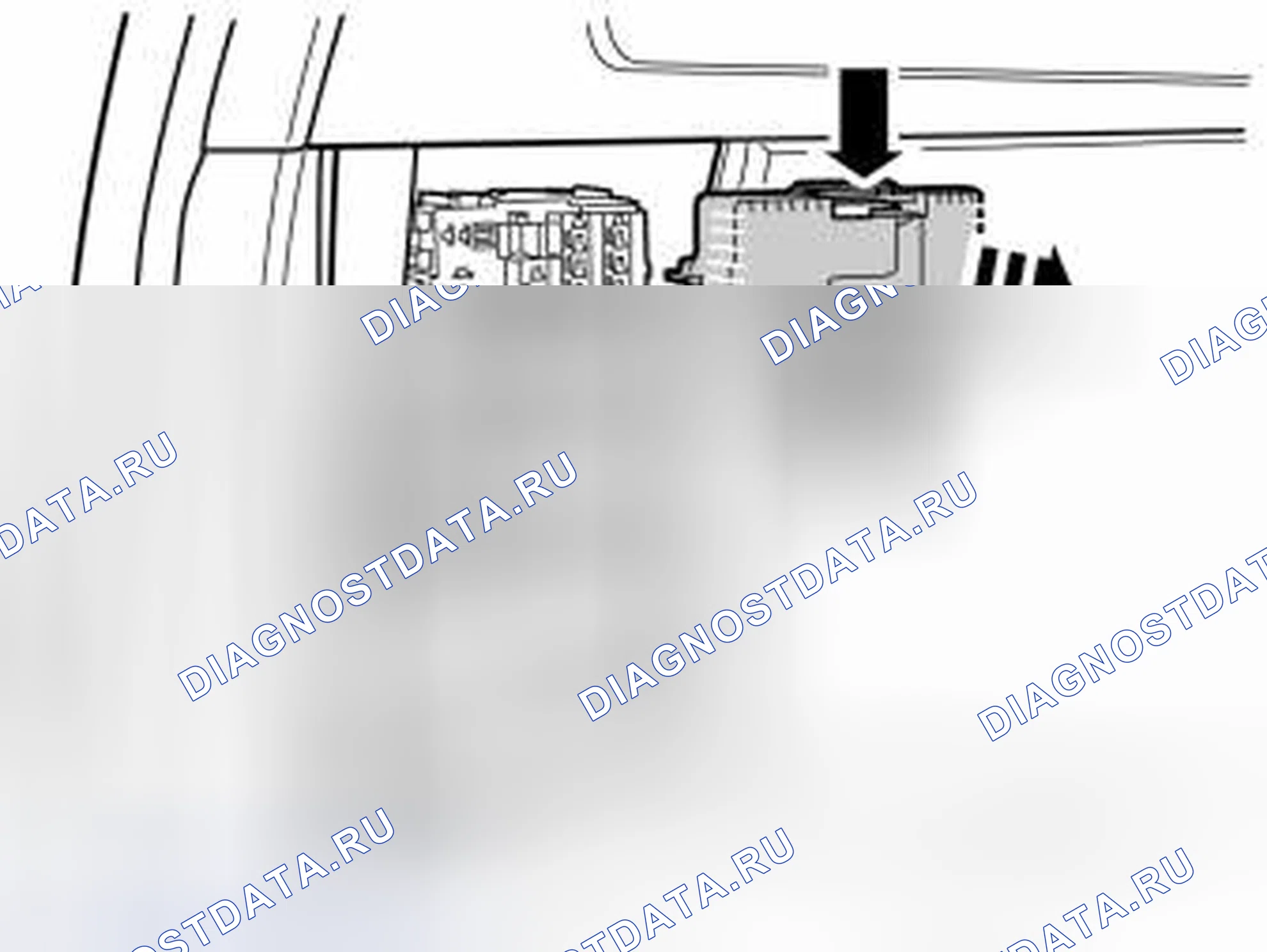 Рис. 39: ПРИМЕНЯЕТСЯ К ТРАНСПОРТНЫМ СРЕДСТВАМ, ИЗГОТОВЛЕННЫМ ДО W0946.. Volvo XC70 II