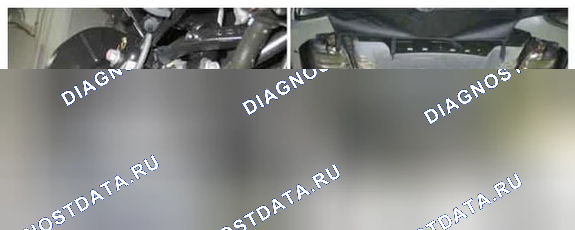 Рис. 189: Расположение компонентов. Hyundai Equus II