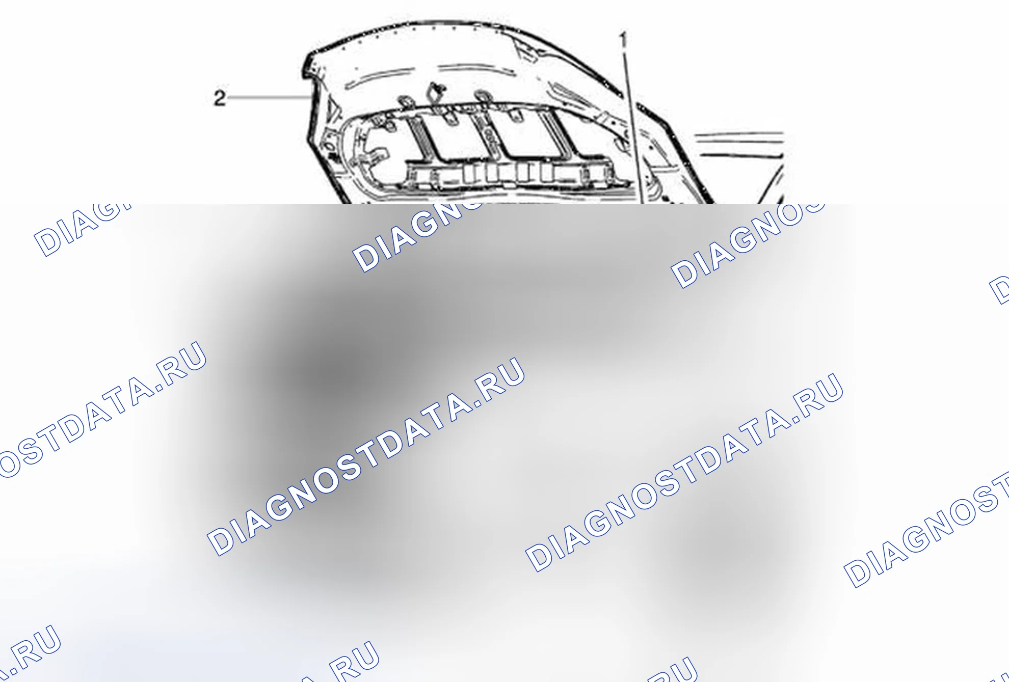 Рис. 155: Замена капота (Trax). Buick Encore I