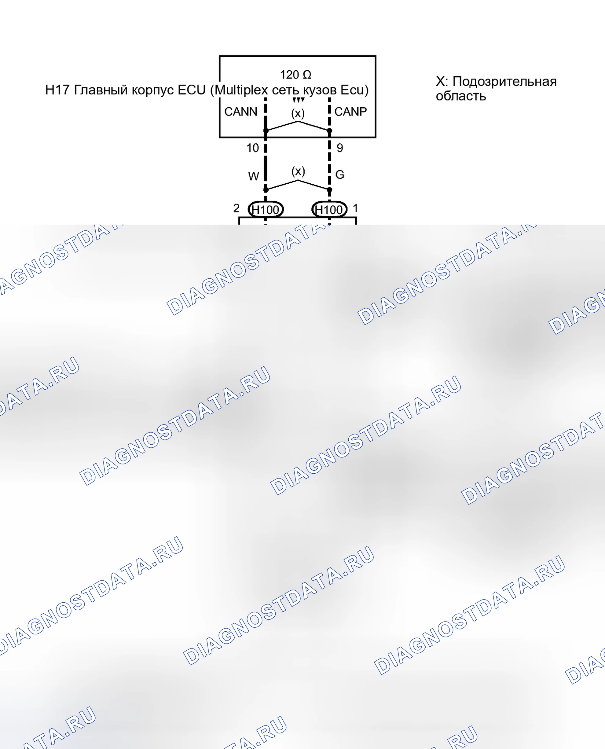 Рис. 110: электросхема. Lexus CT I