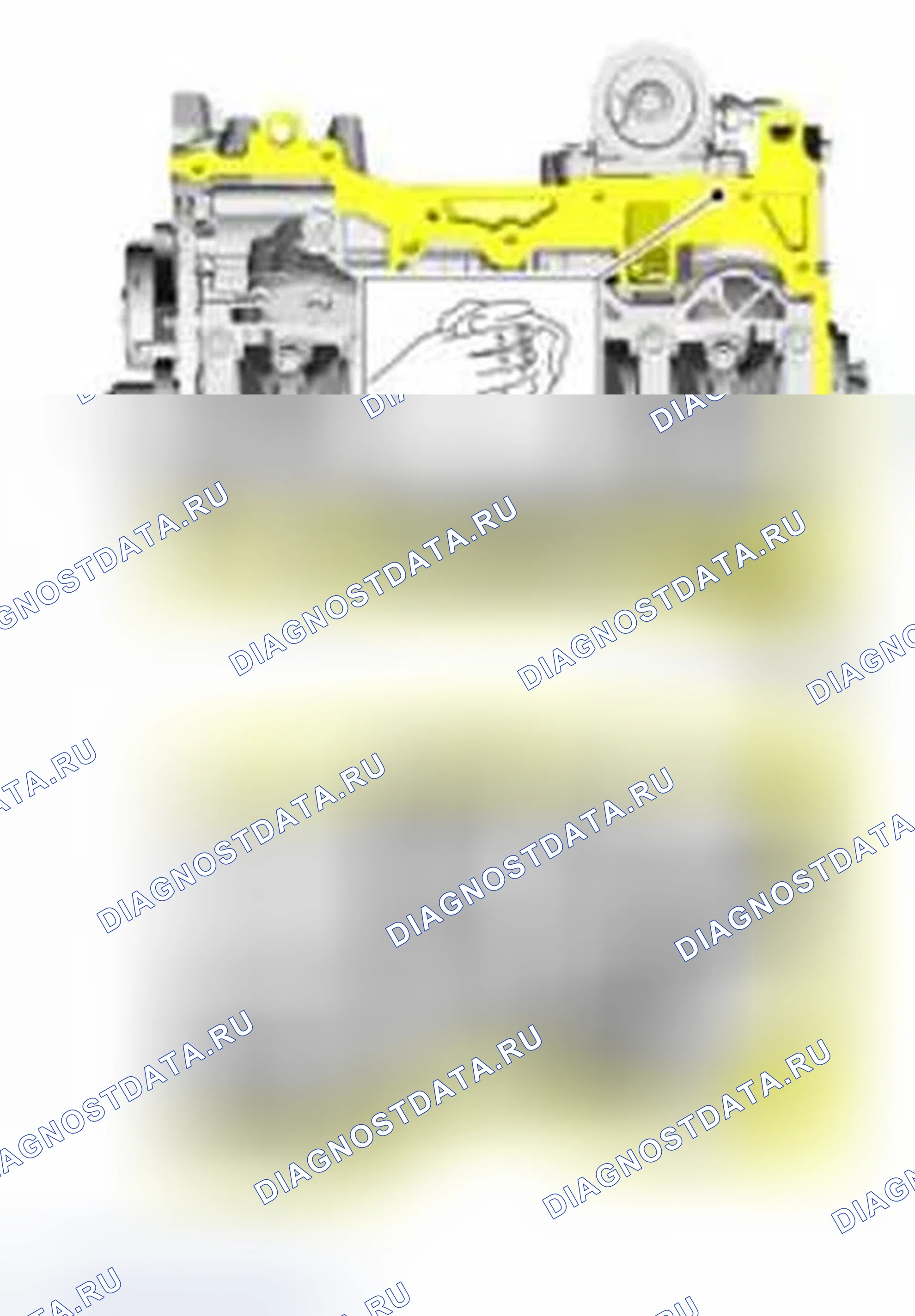 Рис. 56: Установка. Ford C-MAX II